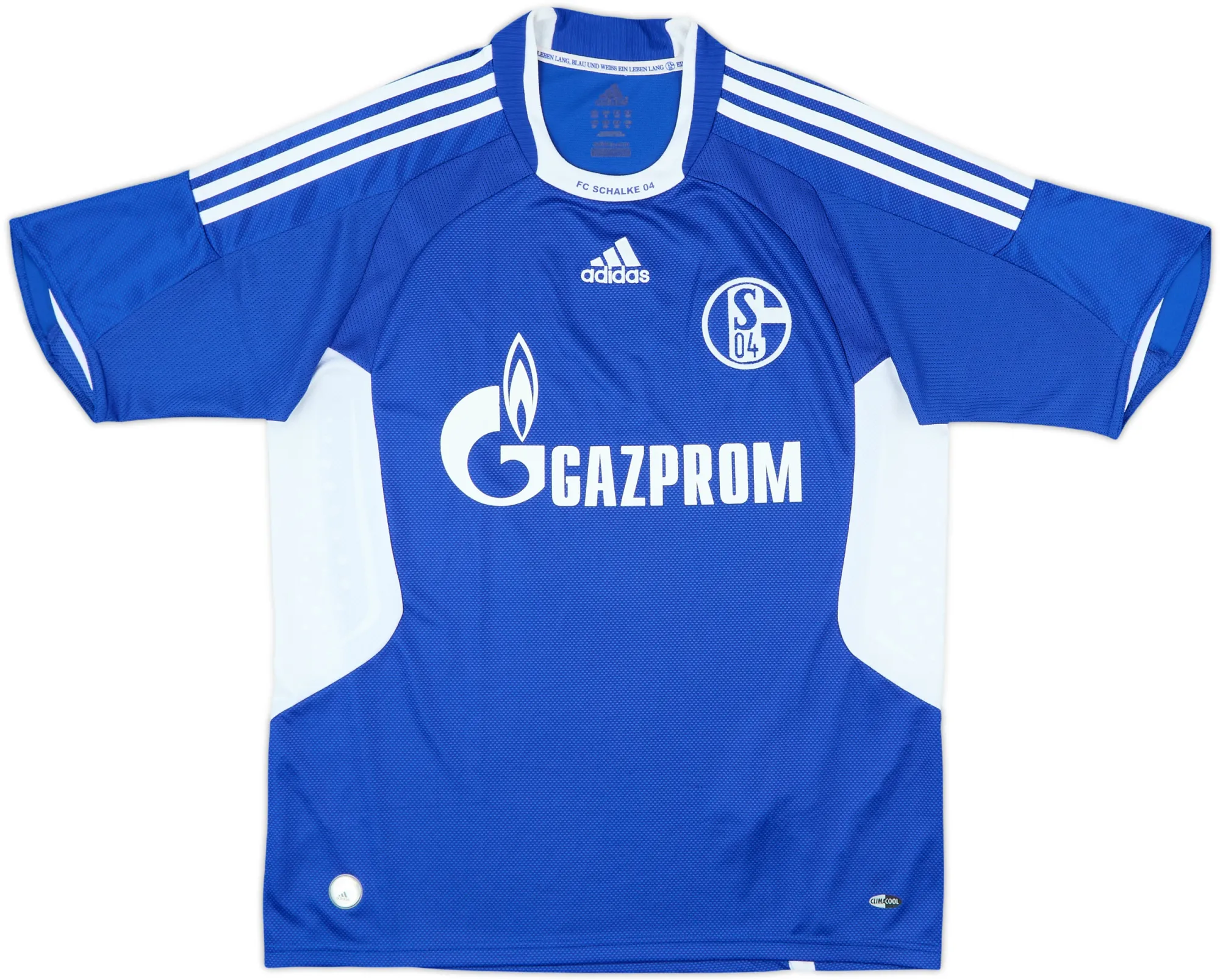 adidas Schalke 04 Boys SS Home Shirt 2008/10