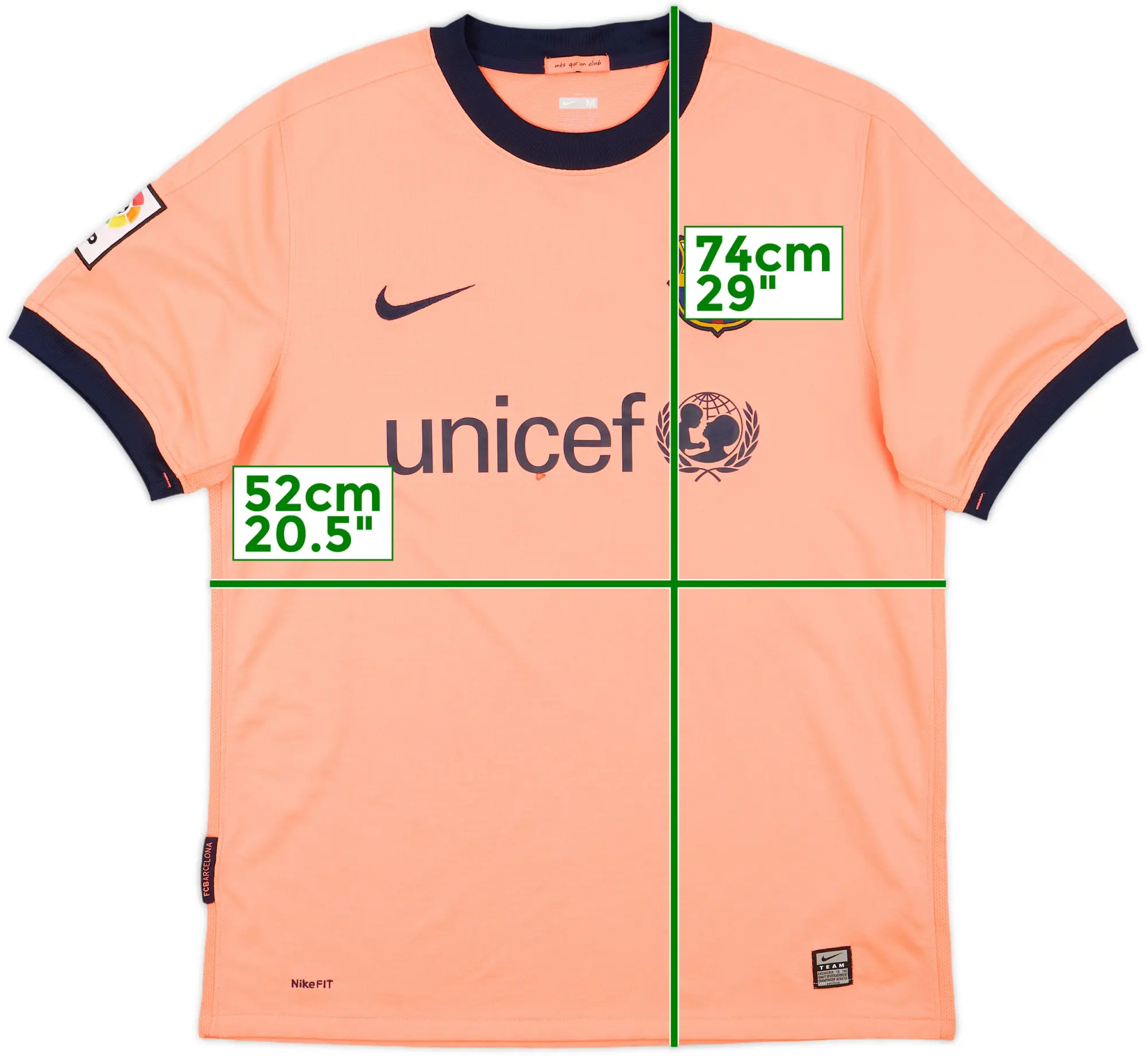 Nike Barcelona Mens SS Away Shirt 2009/10