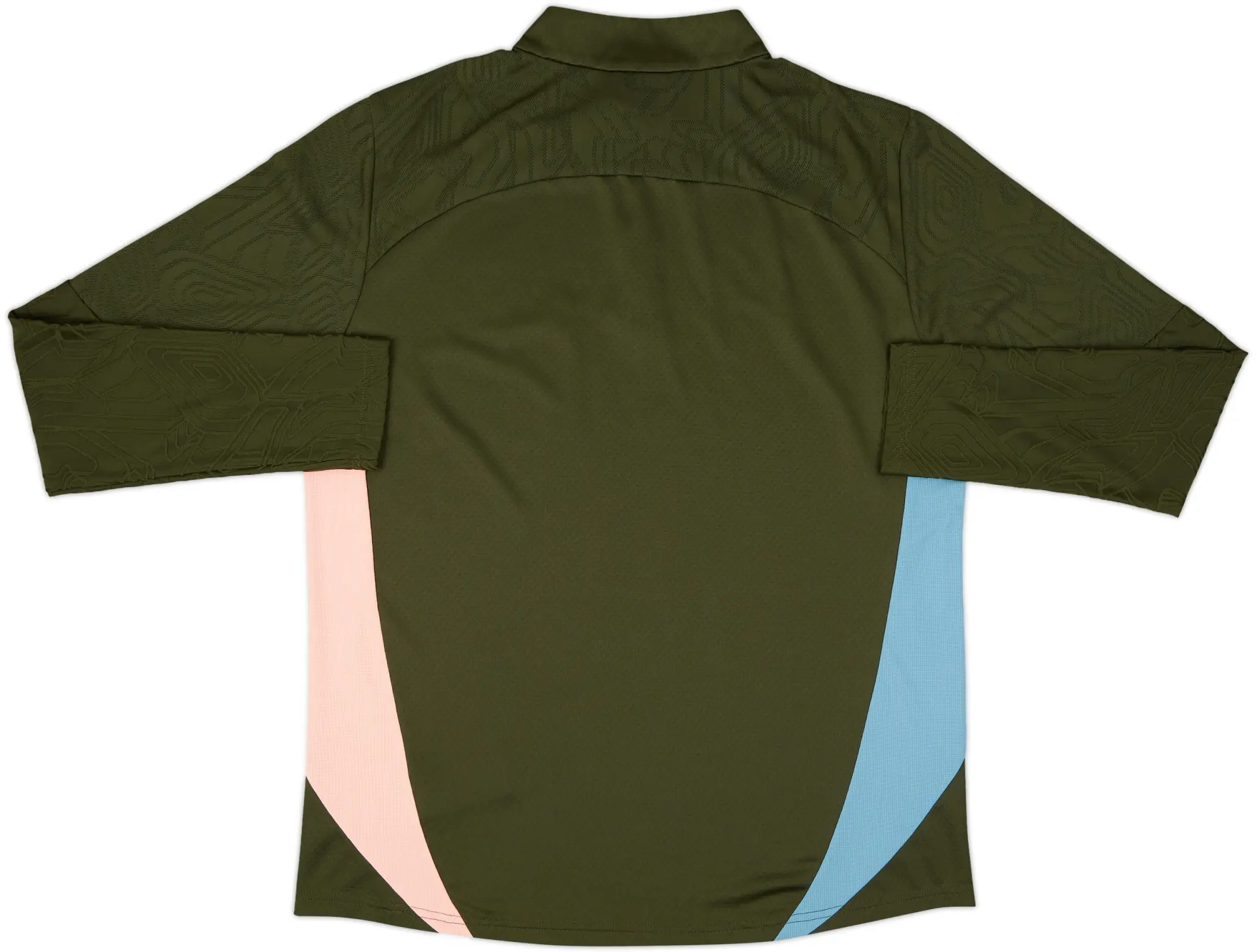 2024-25 Manchester City Player Issue 1/4 Zip Training Top #17 (De Bruyne) - As New - (L)