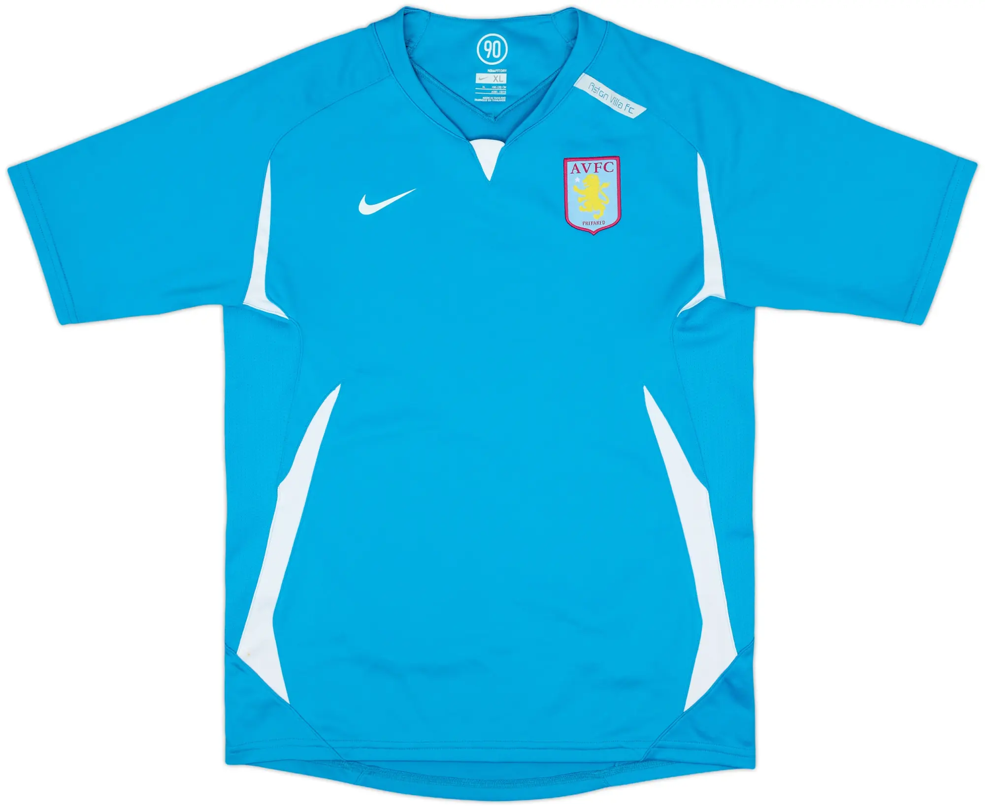 2007-08 Aston Villa Nike Training Shirt - 9/10 - (XL.Boys)