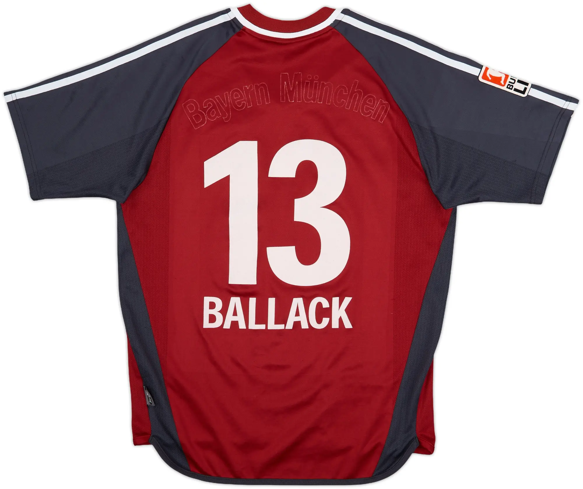 adidas Bayern Munich Mens SS Home Shirt 2002/03