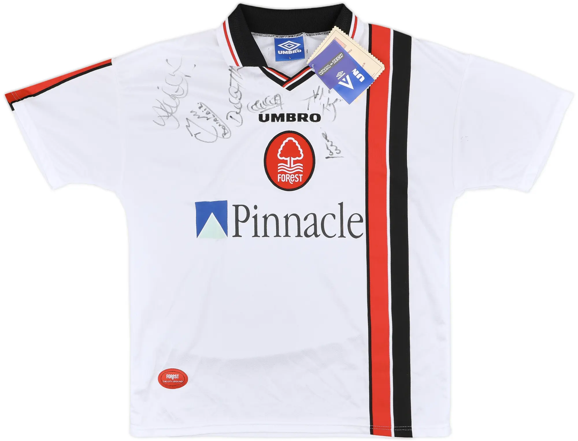 1998-99 Nottingham Forest Signed Away Shirt (L)