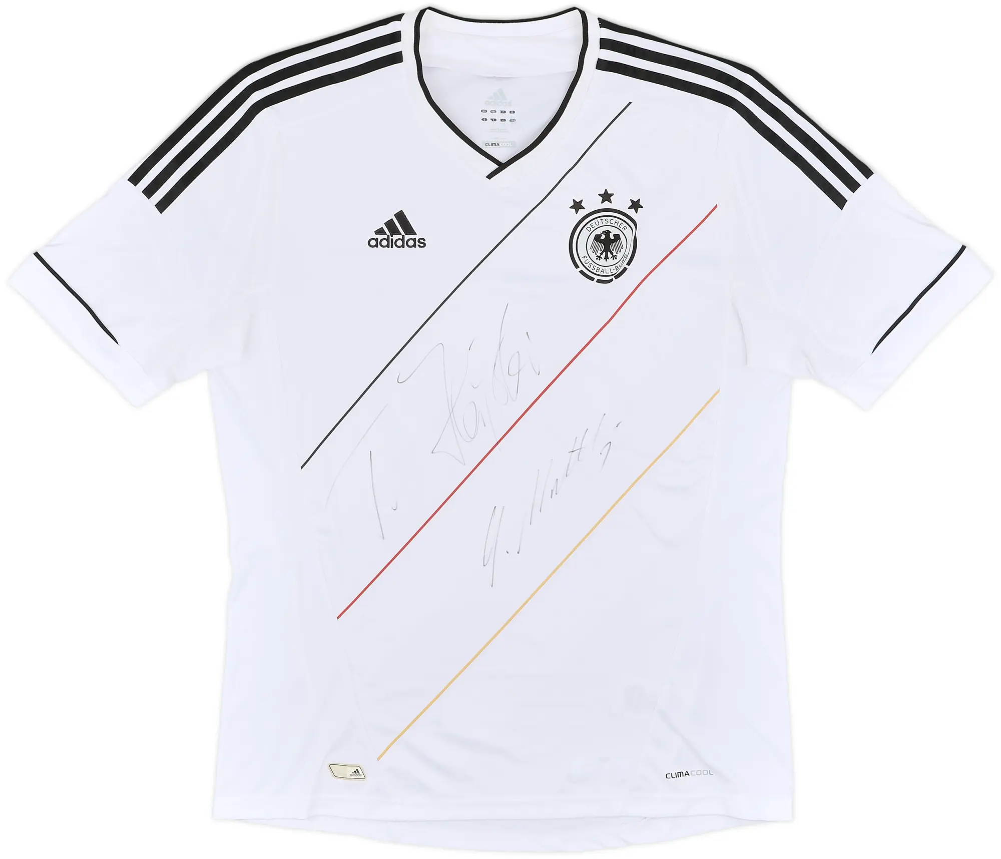 2012-13 Germany Signed Home Shirt - 8/10 - (L)