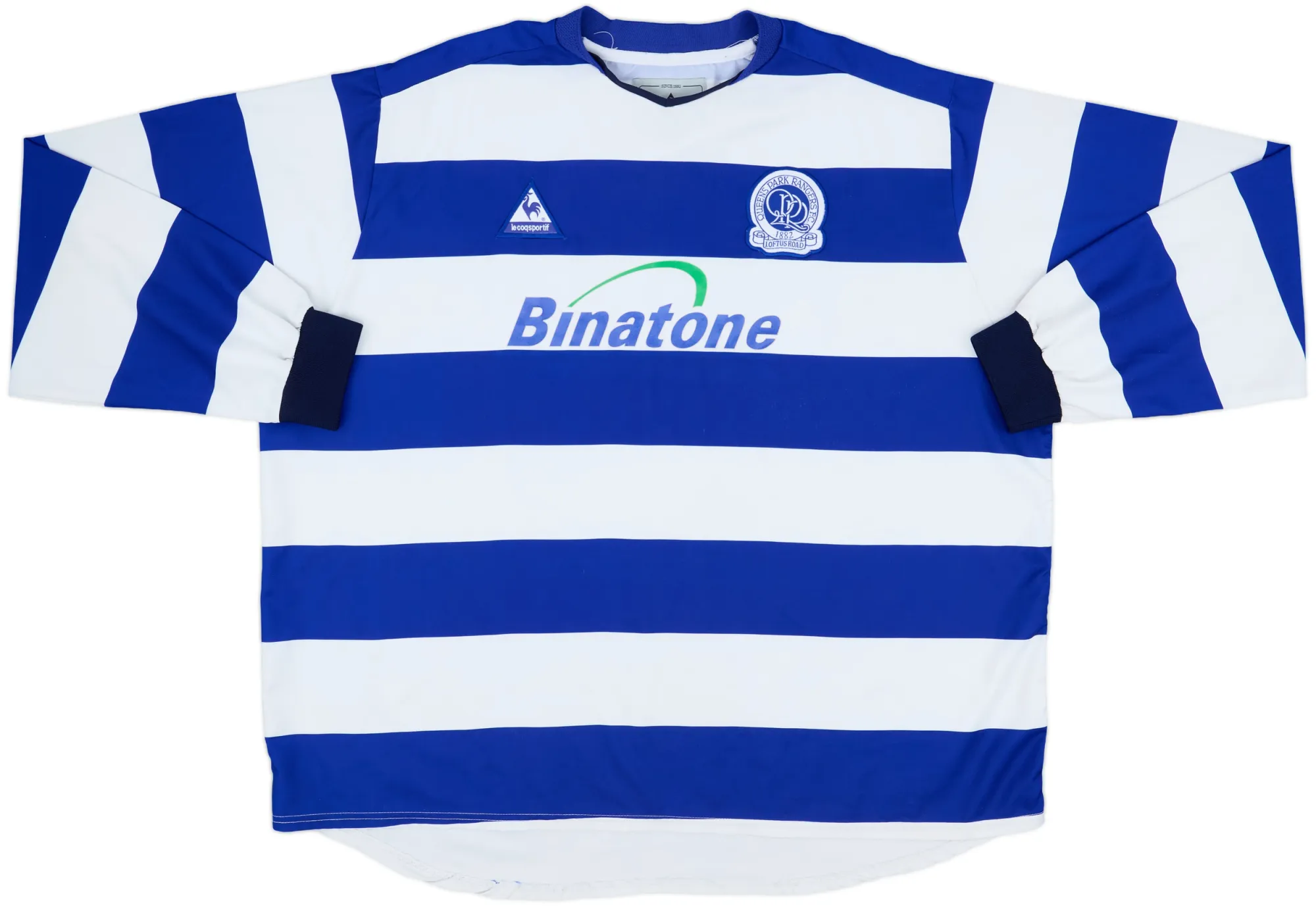 LeCoqSportif Queens Park Rangers Mens LS Home Shirt 2003/05