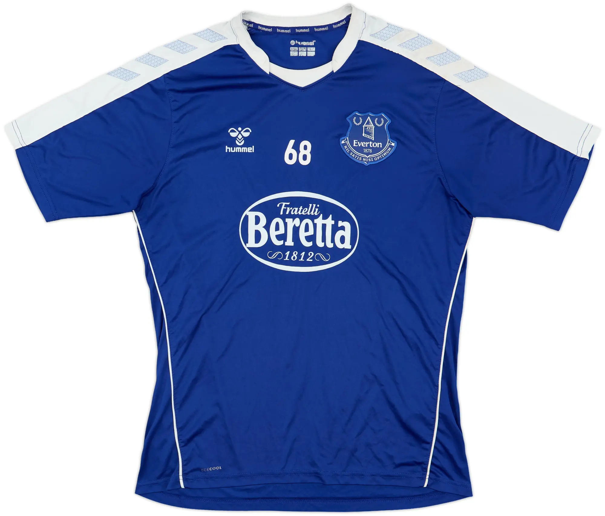 2020-21 Everton Player Issue Hummel Training Shirt #68 - 8/10 - (M)