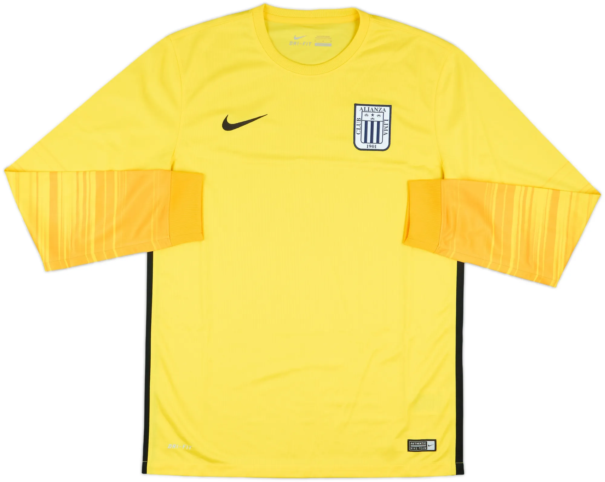 Nike Alianza Lima Mens LS Goalkeeper Home Shirt 2016/17