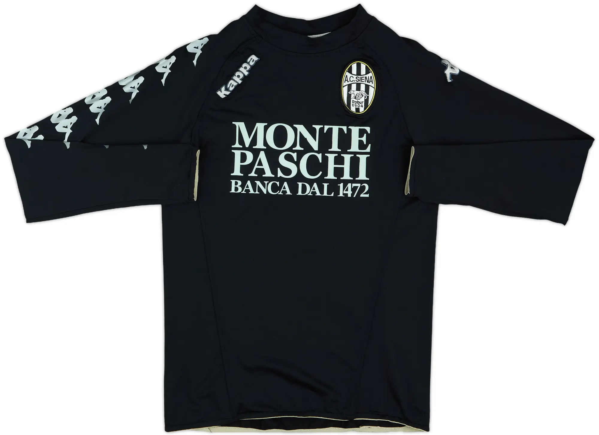 2010-11 AC Siena Kappa Training L/S Shirt - 7/10 - (XS)