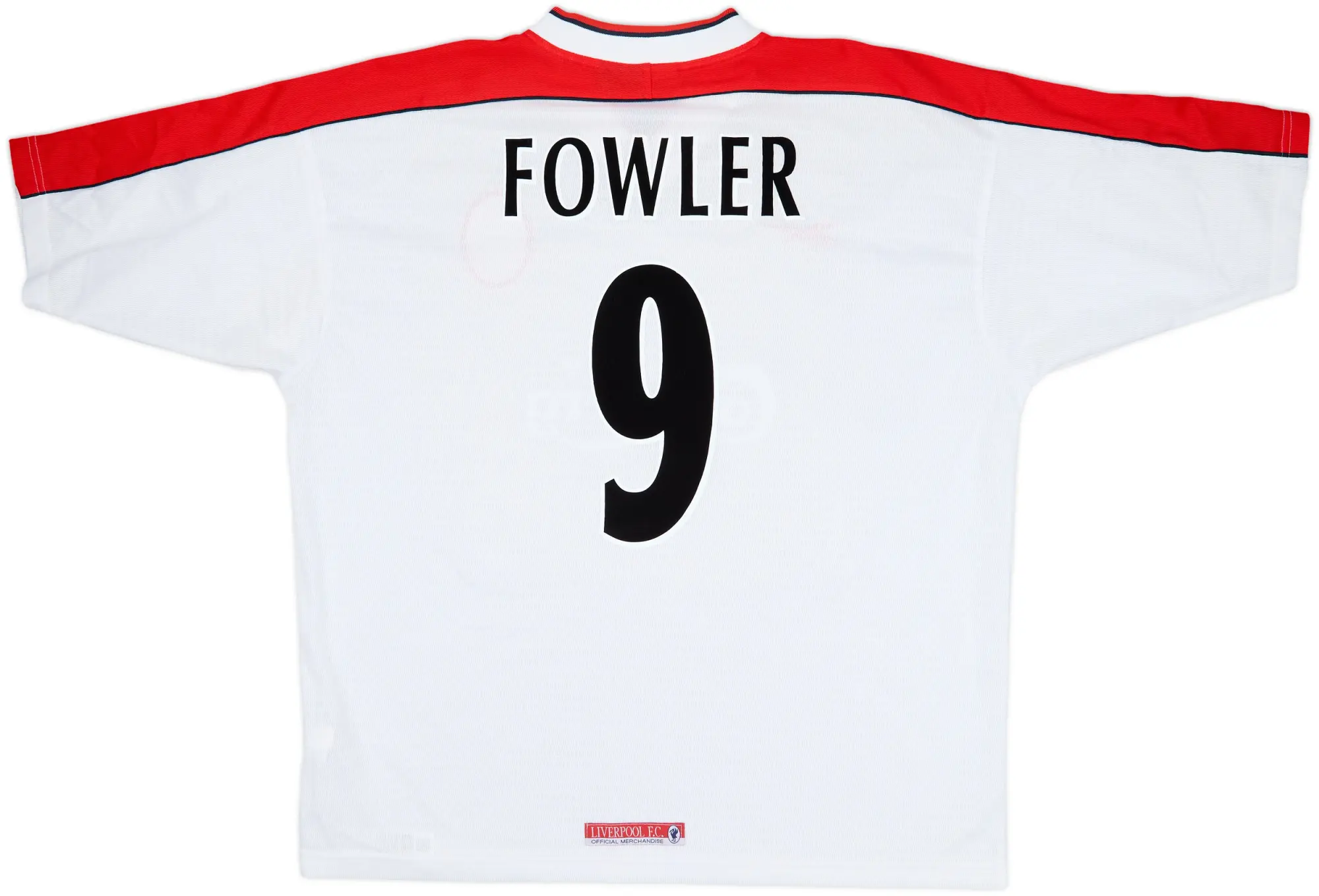 1998-99 Liverpool Away Shirt Fowler #9 - 5/10 - (XL)