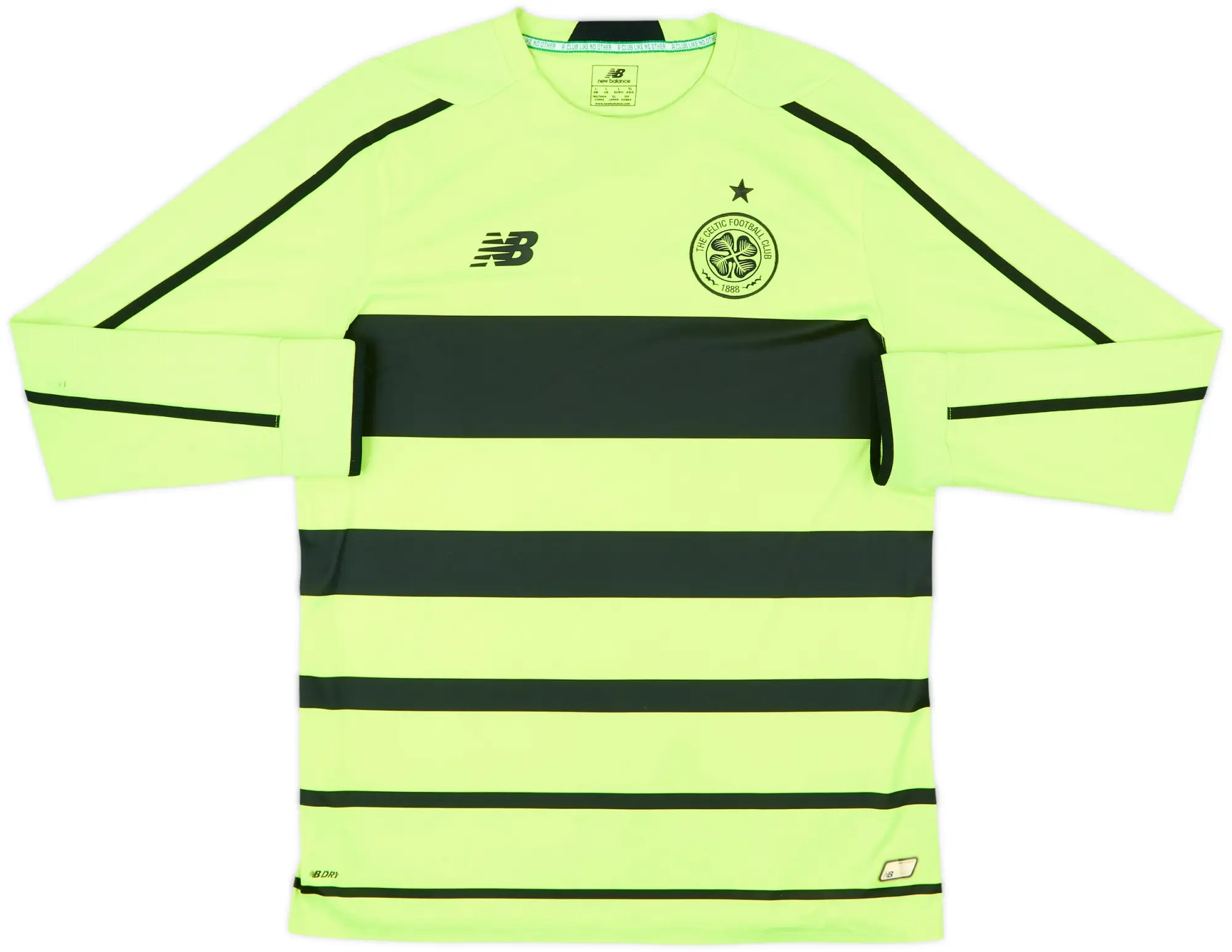 2015-16 Celtic Third L/S Shirt - 7/10 - (L)