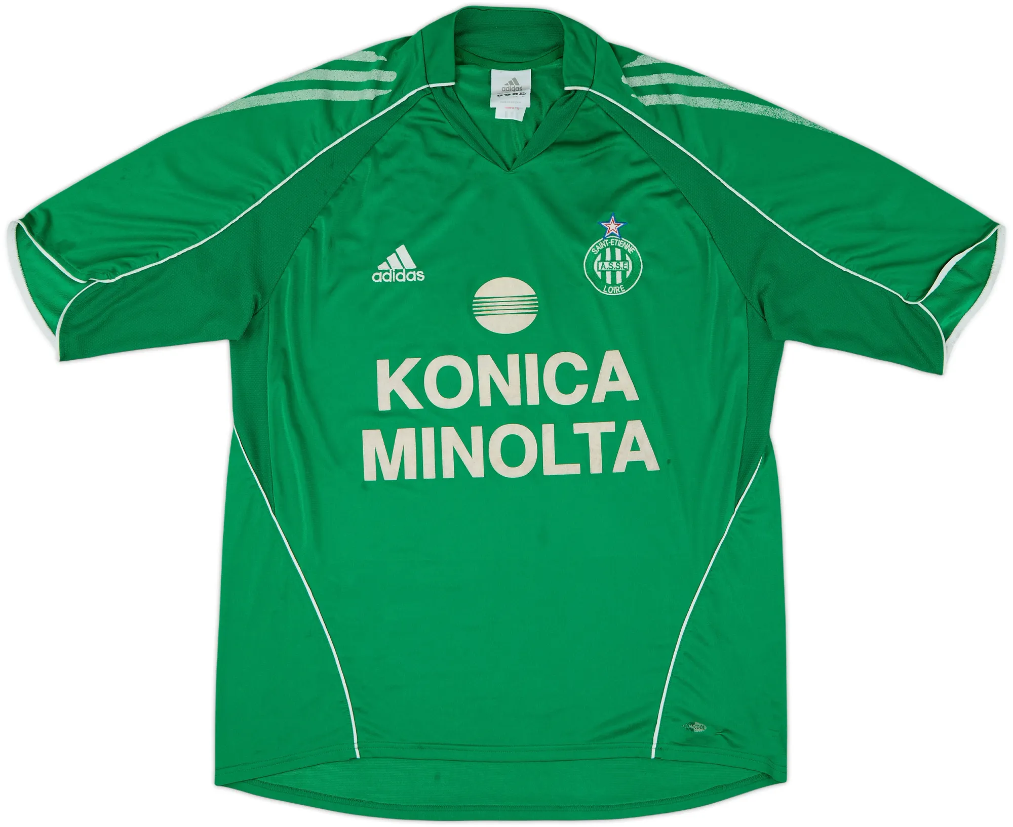 adidas Saint Etienne Mens SS Home Shirt 2005/06