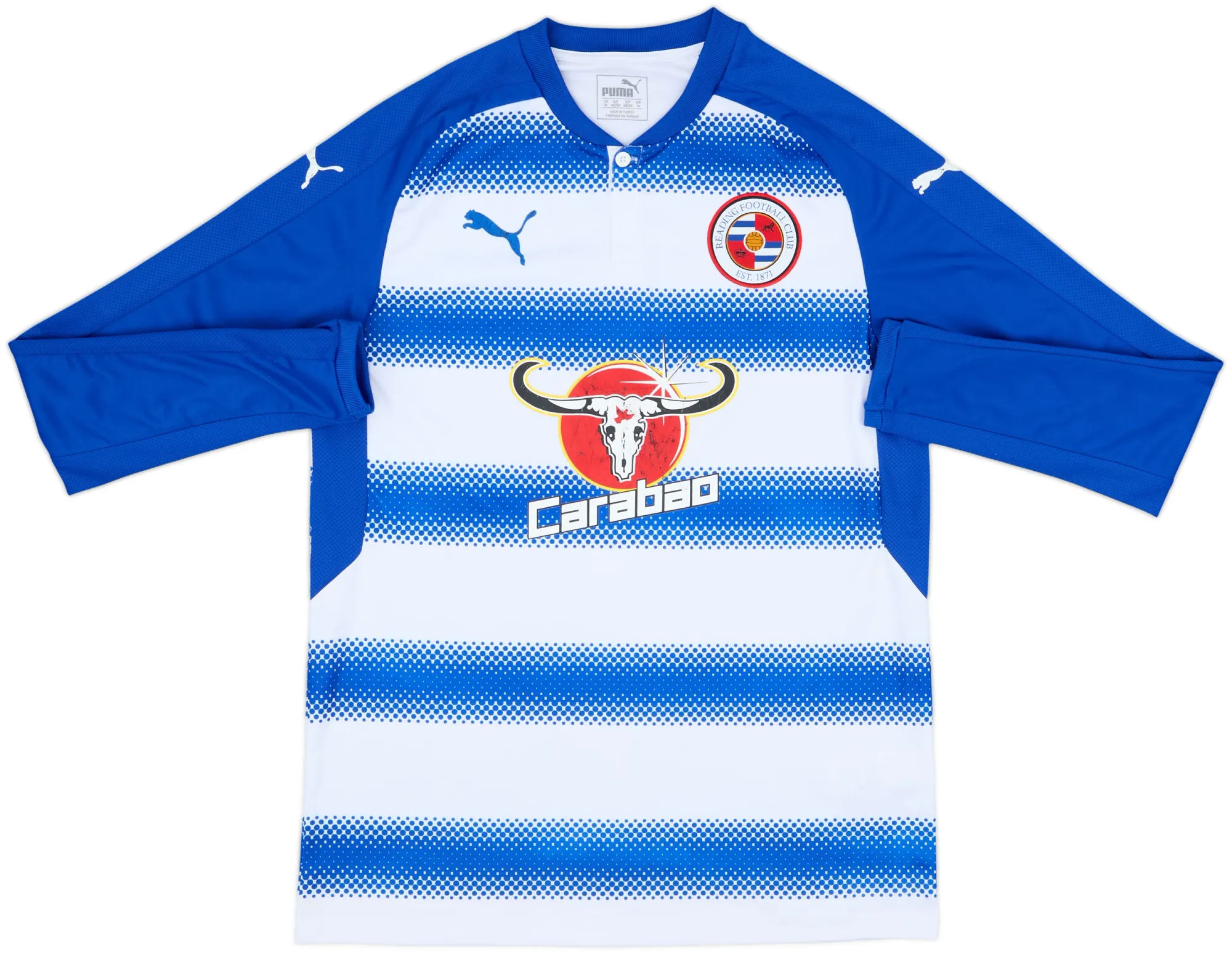 Puma Reading Mens LS Home Shirt 2017/18