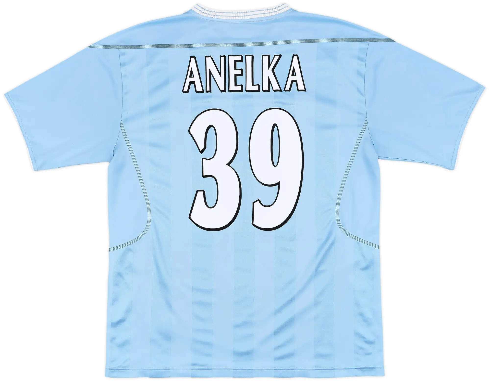 2003-04 Manchester City Home Shirt Anelka #39 - 7/10 - (XL)