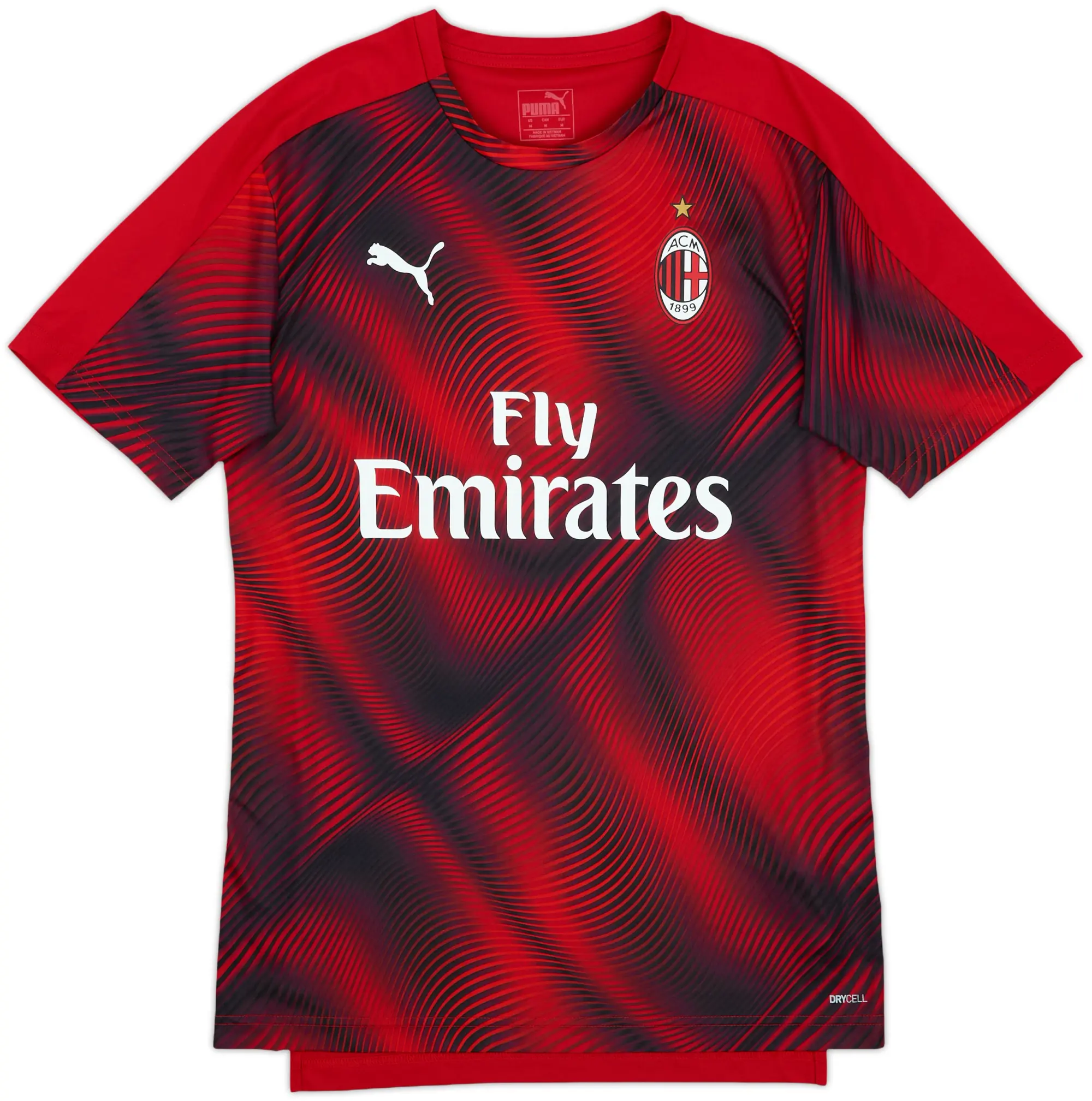 2019-20 AC Milan Puma Training Shirt - 10/10 - (M)