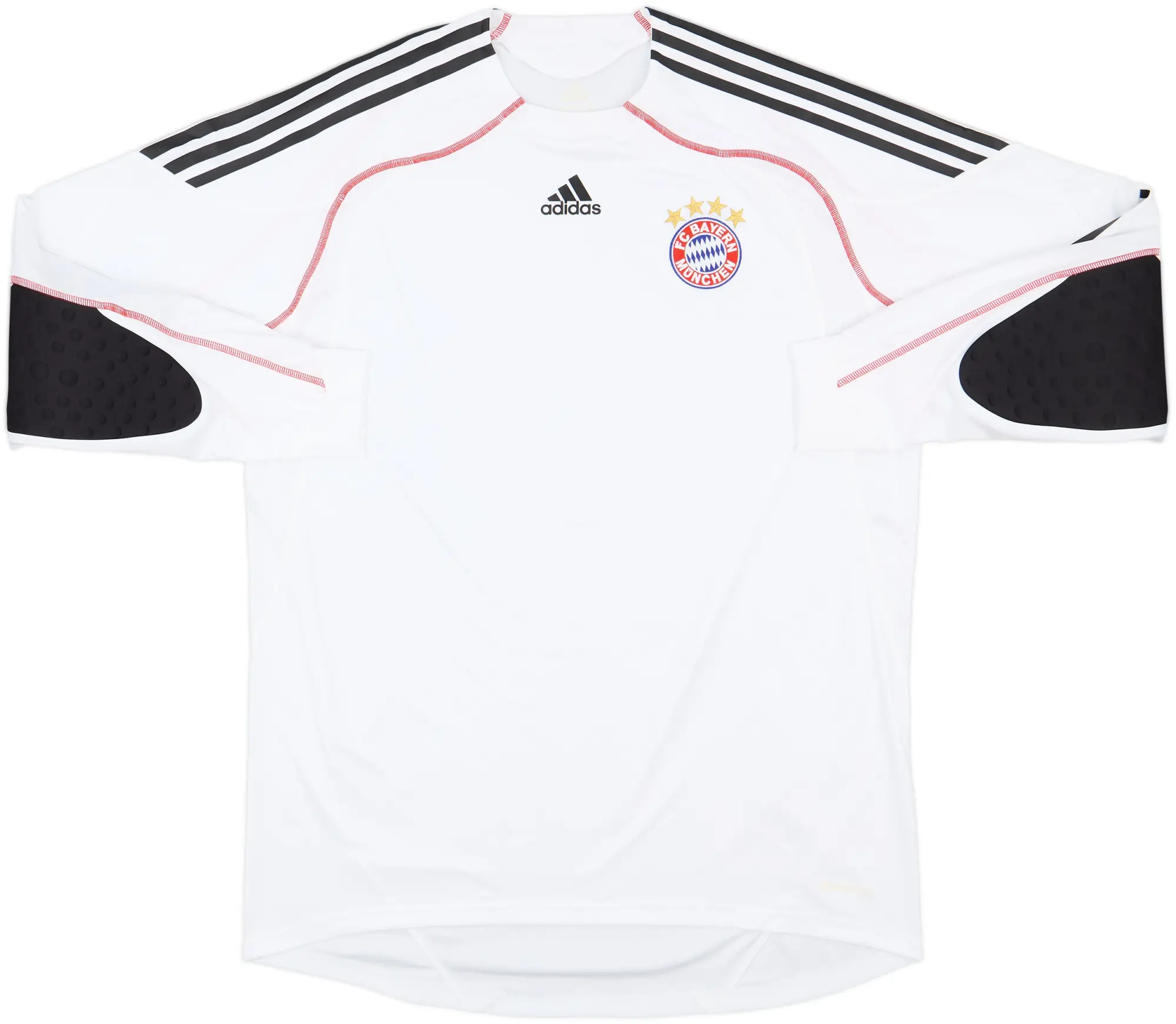 adidas Bayern Munich Mens LS Goalkeeper Player Issue Home Shirt 2010/11