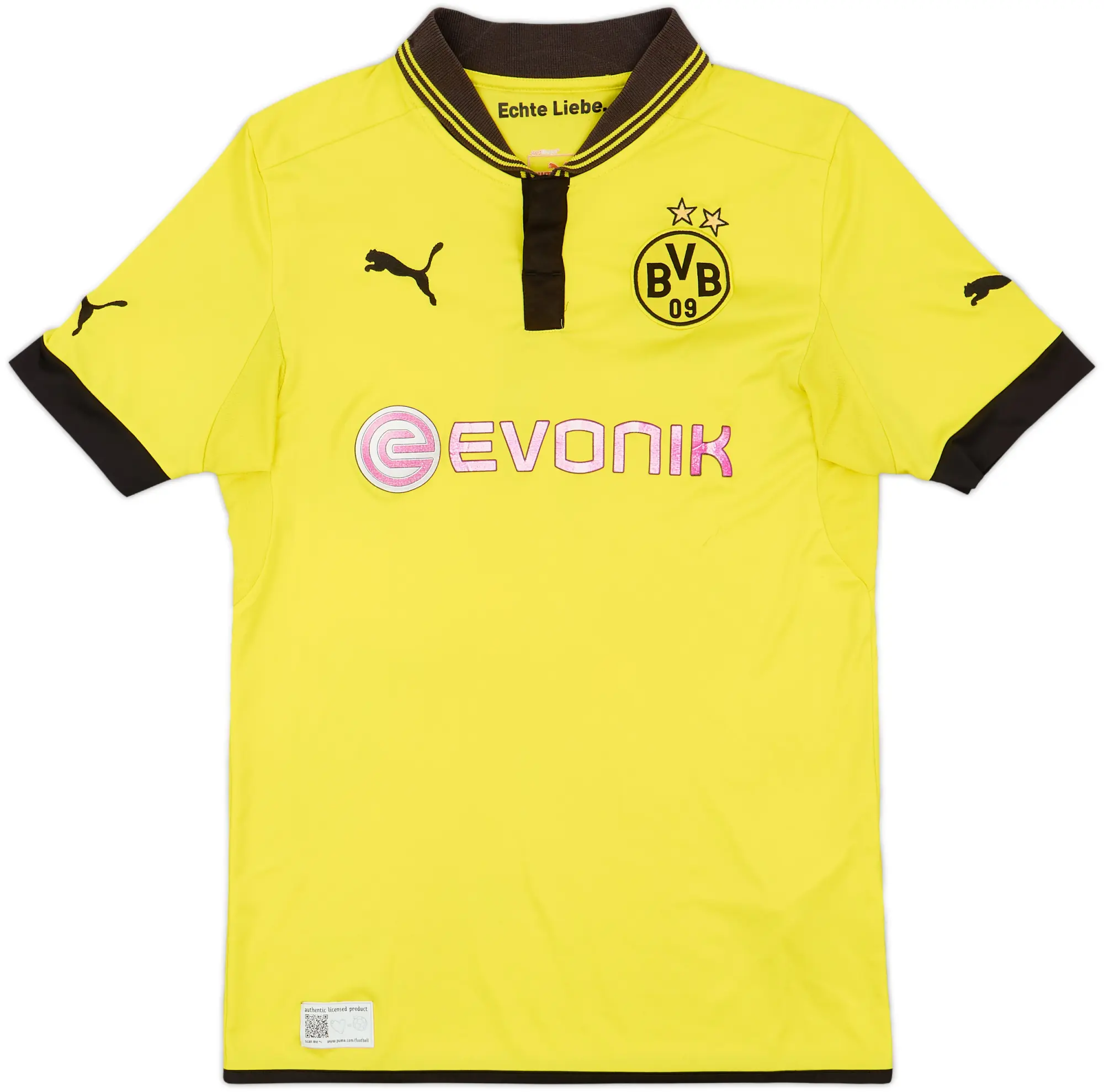 Puma Borussia Dortmund Mens SS Home Shirt 2012/13