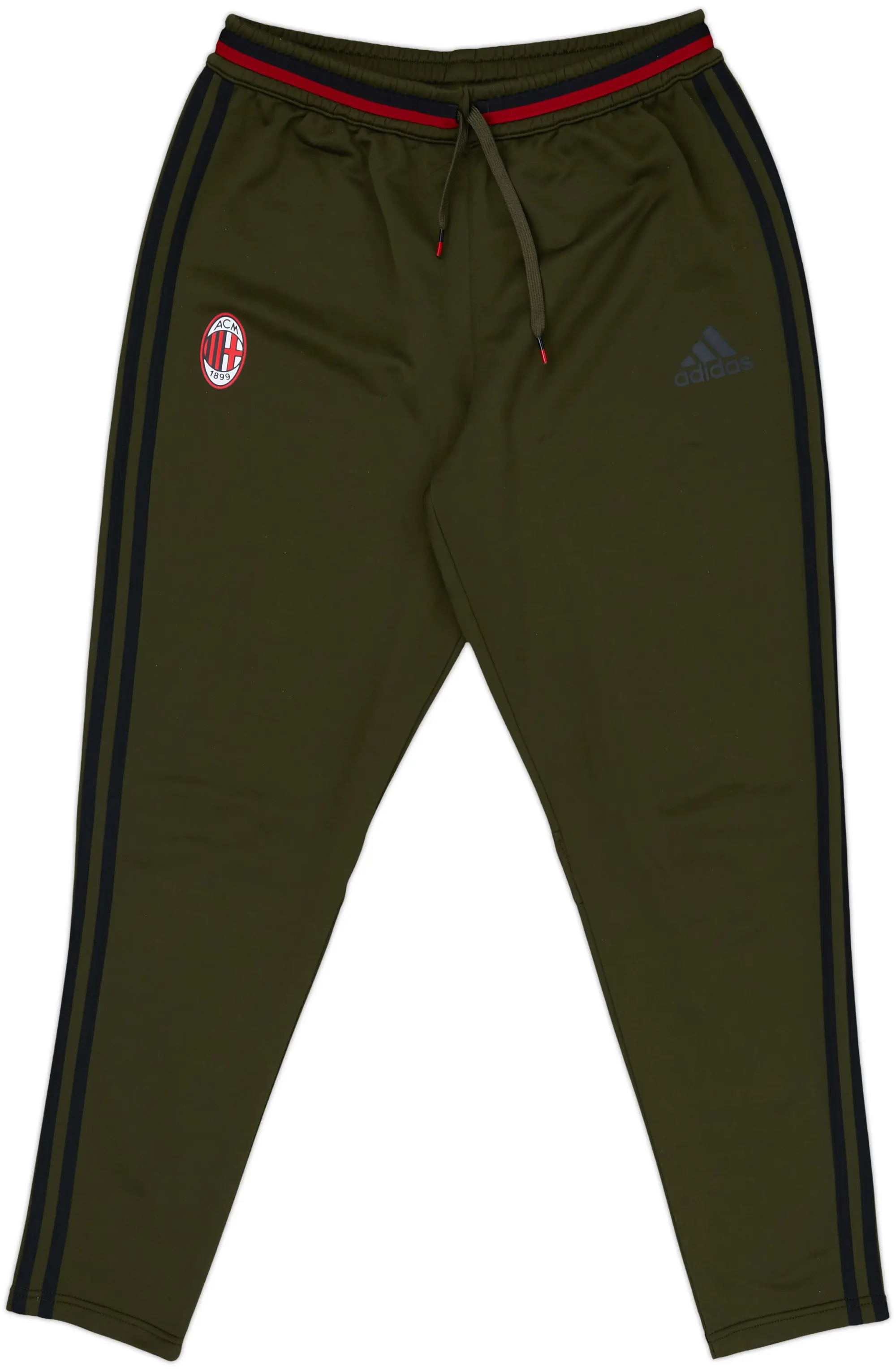 2016-17 AC Milan adidas Track Pants/Bottoms - 9/10 - (M)