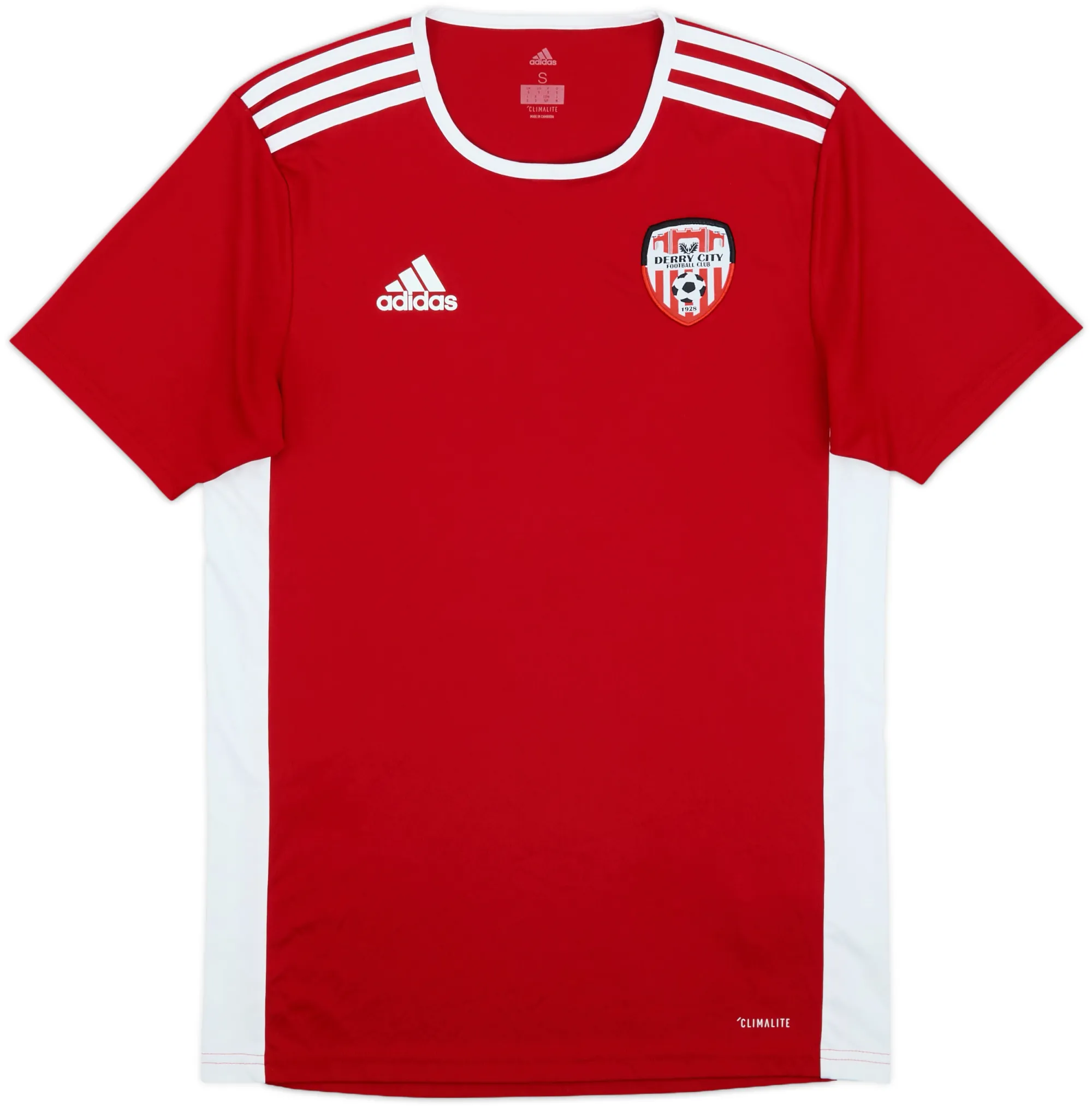 adidas Derry City Mens SS Home Shirt 2018/19