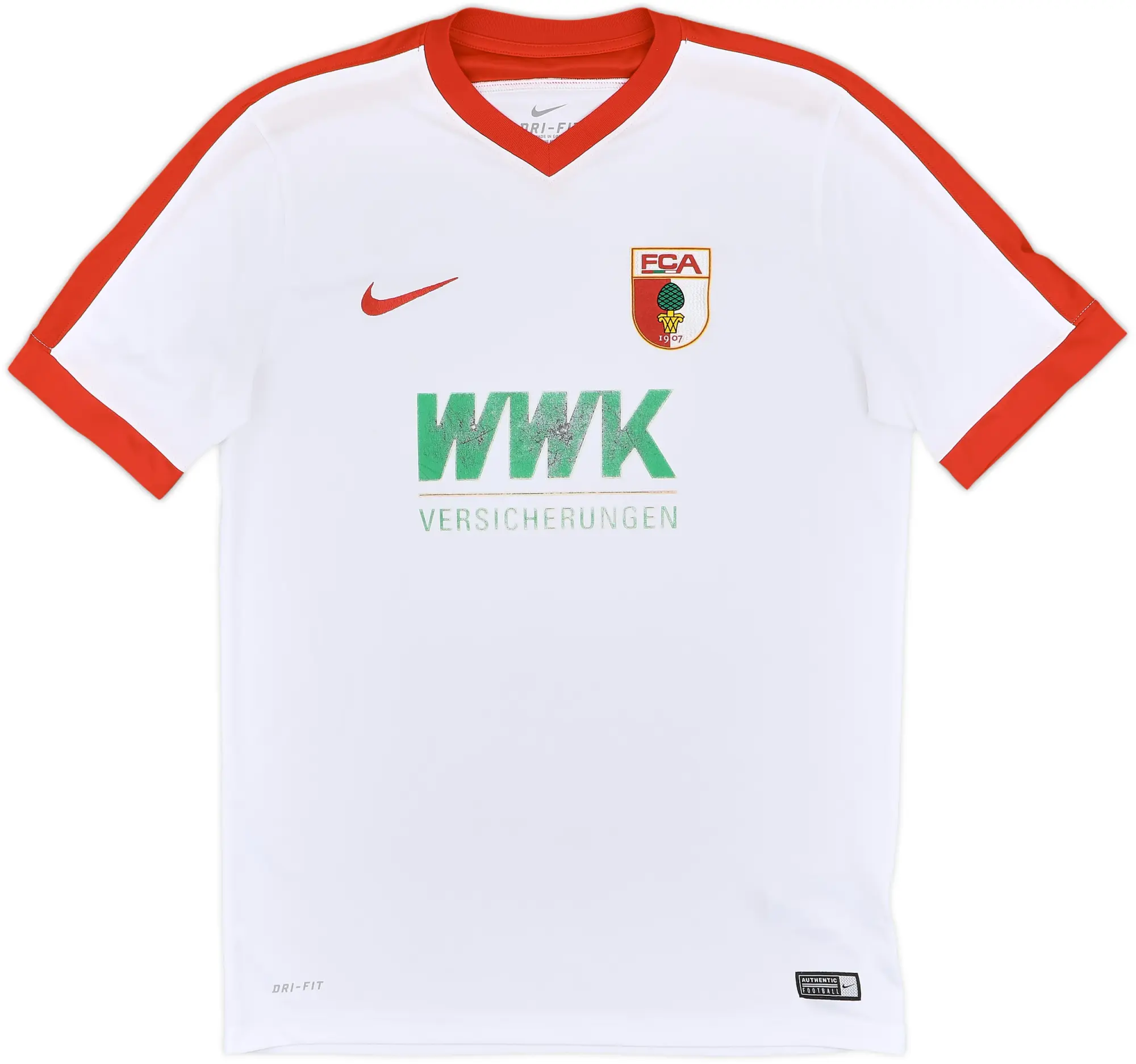 2016-17 Augsburg Home Shirt - 5/10 - (L)