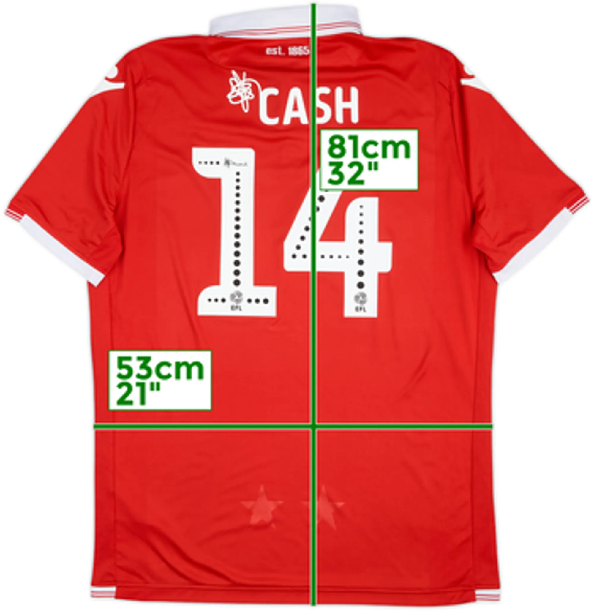 Macron Nottingham Forest Mens SS Home Shirt 2018/19