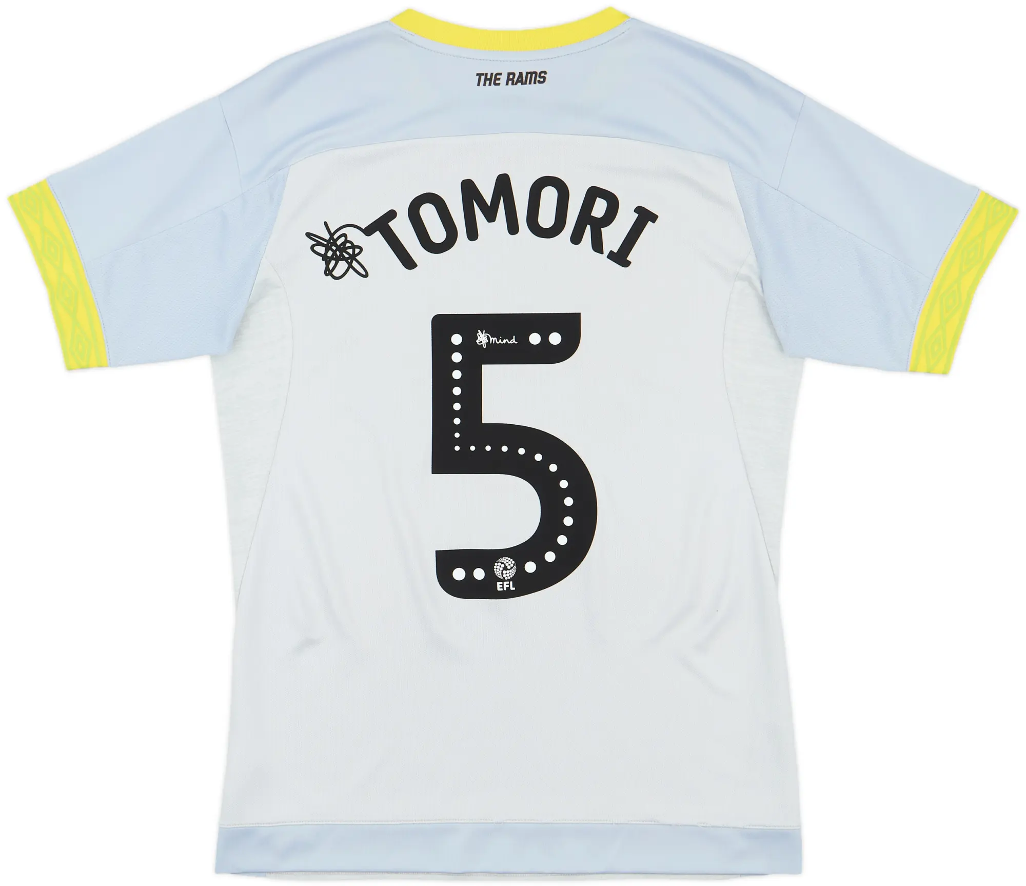 2018-19 Derby County Third Shirt Tomori #5 - 10/10 - (S)