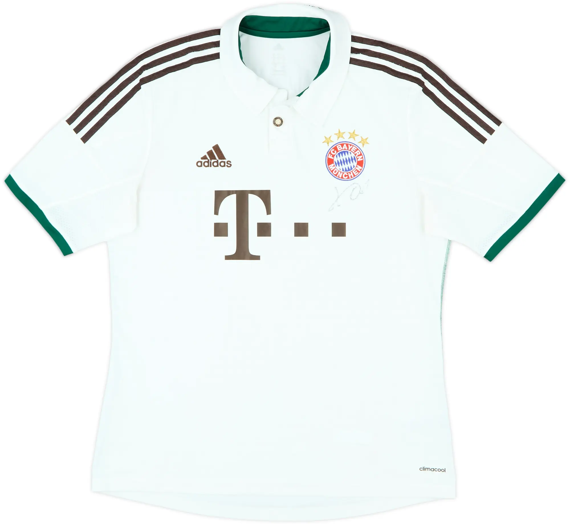 2013-14 Bayern Munich Signed Away Shirt - 8/10 - (L)