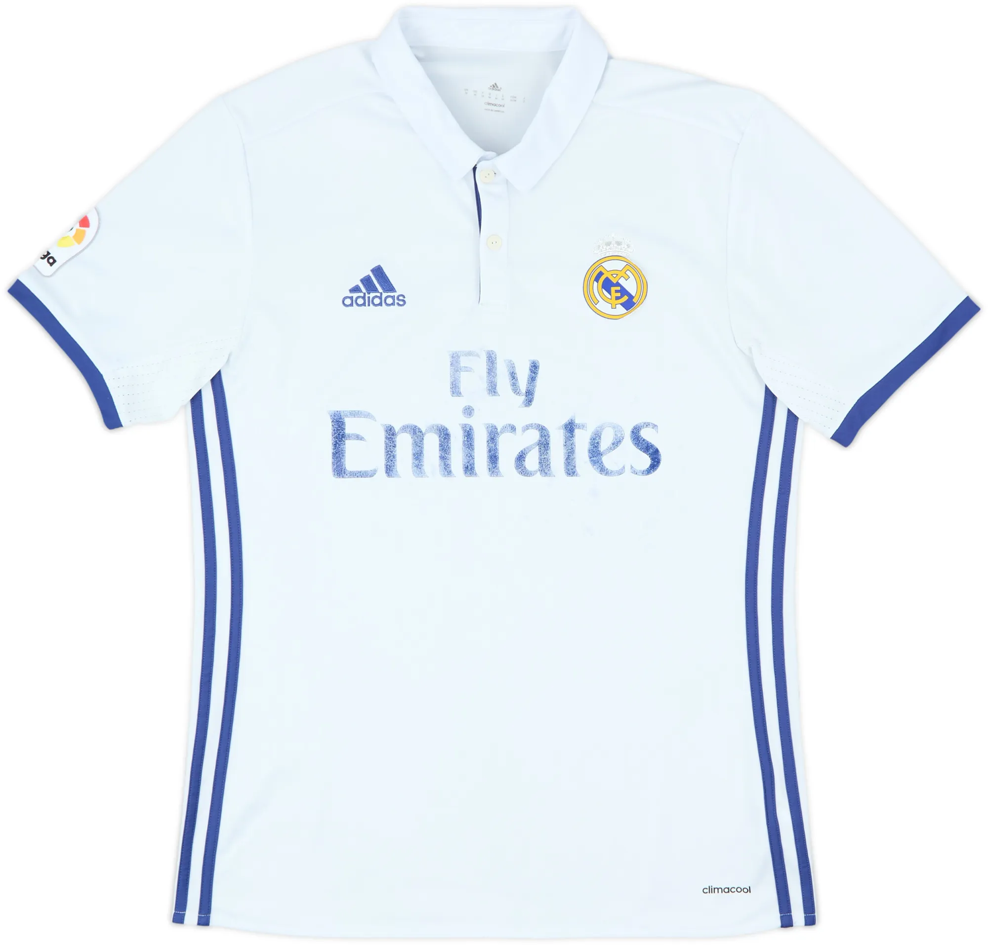 adidas Real Madrid Mens SS Home Shirt 2016/17