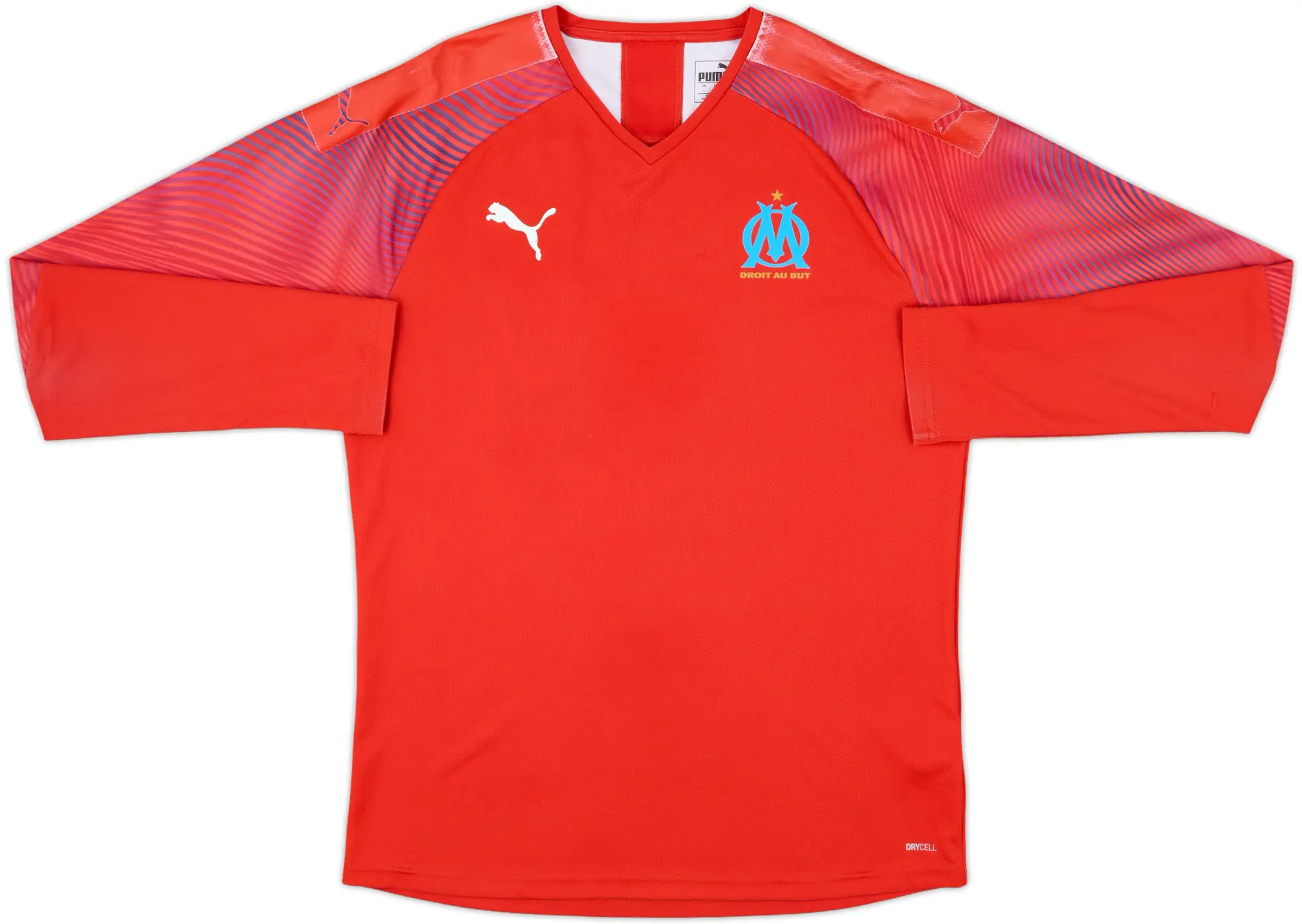 2019-20 Olympique Marseille GK Shirt - 9/10 - (L)