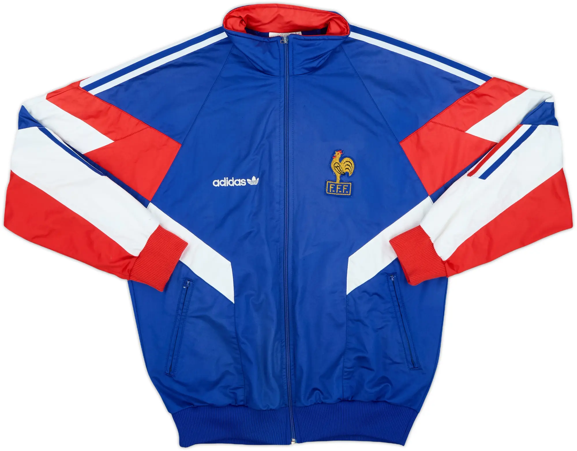 1990-92 France adidas Track Jacket - 8/10 - (S)