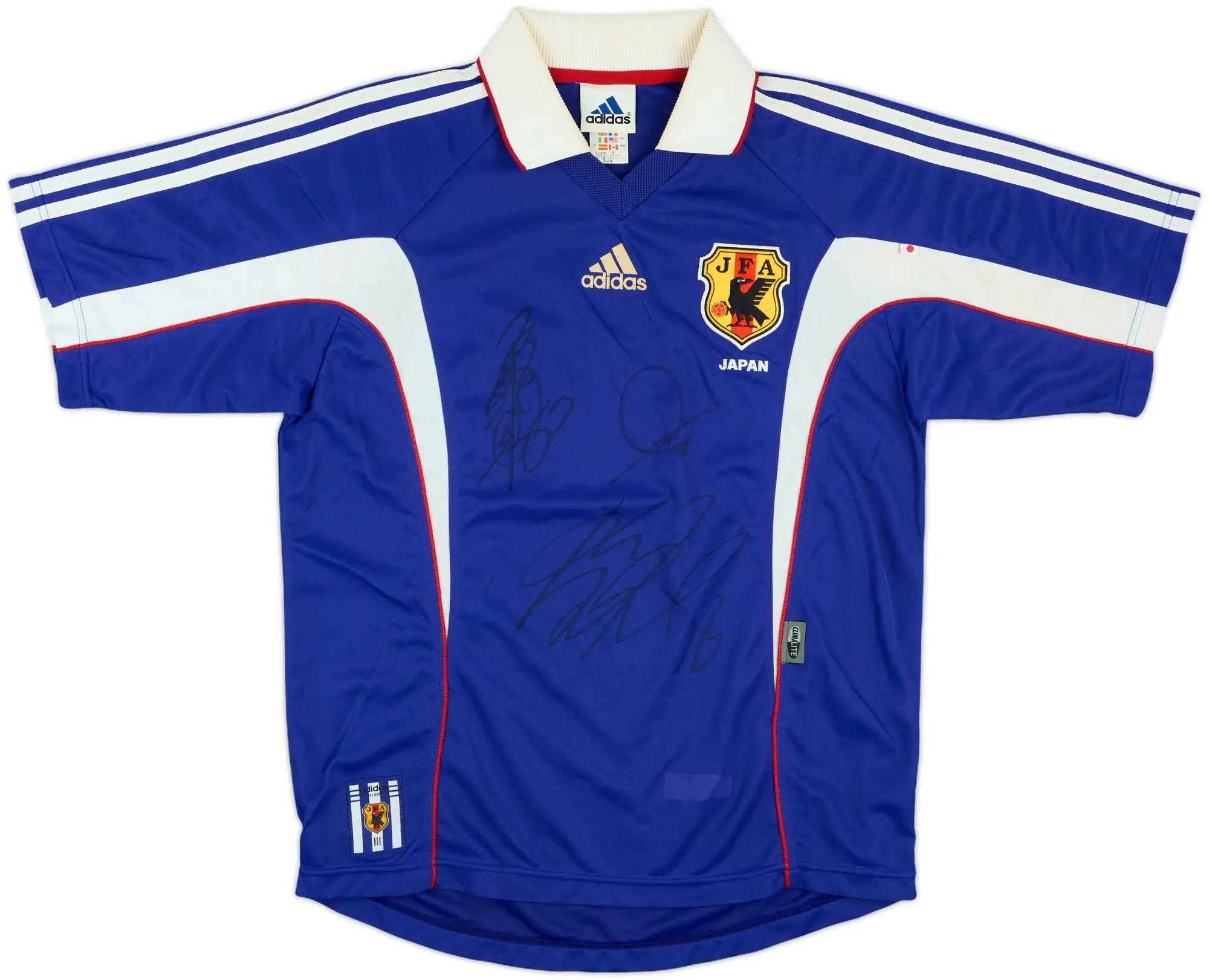 1999-00 Japan Signed Home Shirt - 7/10 - (M)