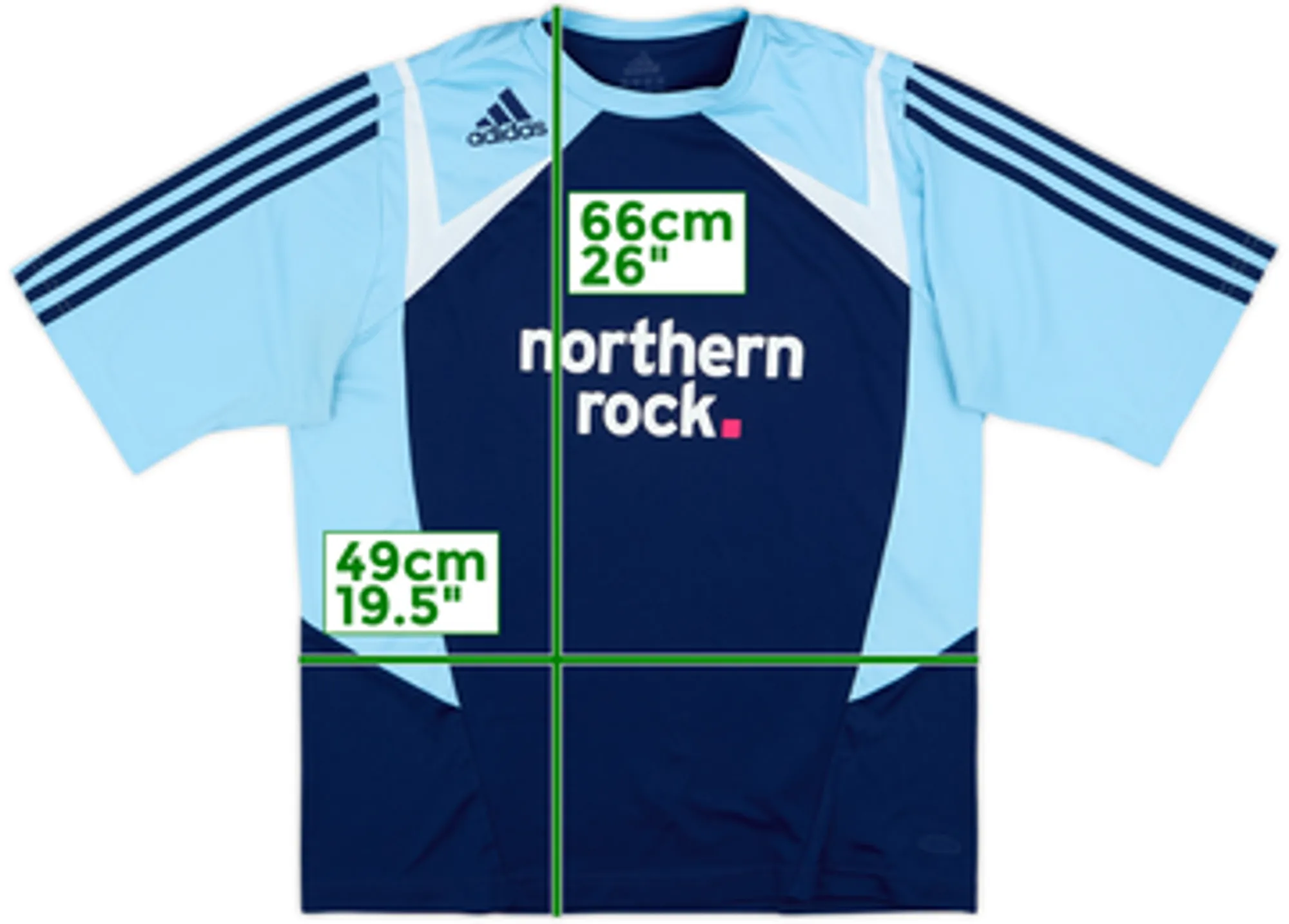 adidas Newcastle United Mens SS Home Shirt 2007/08