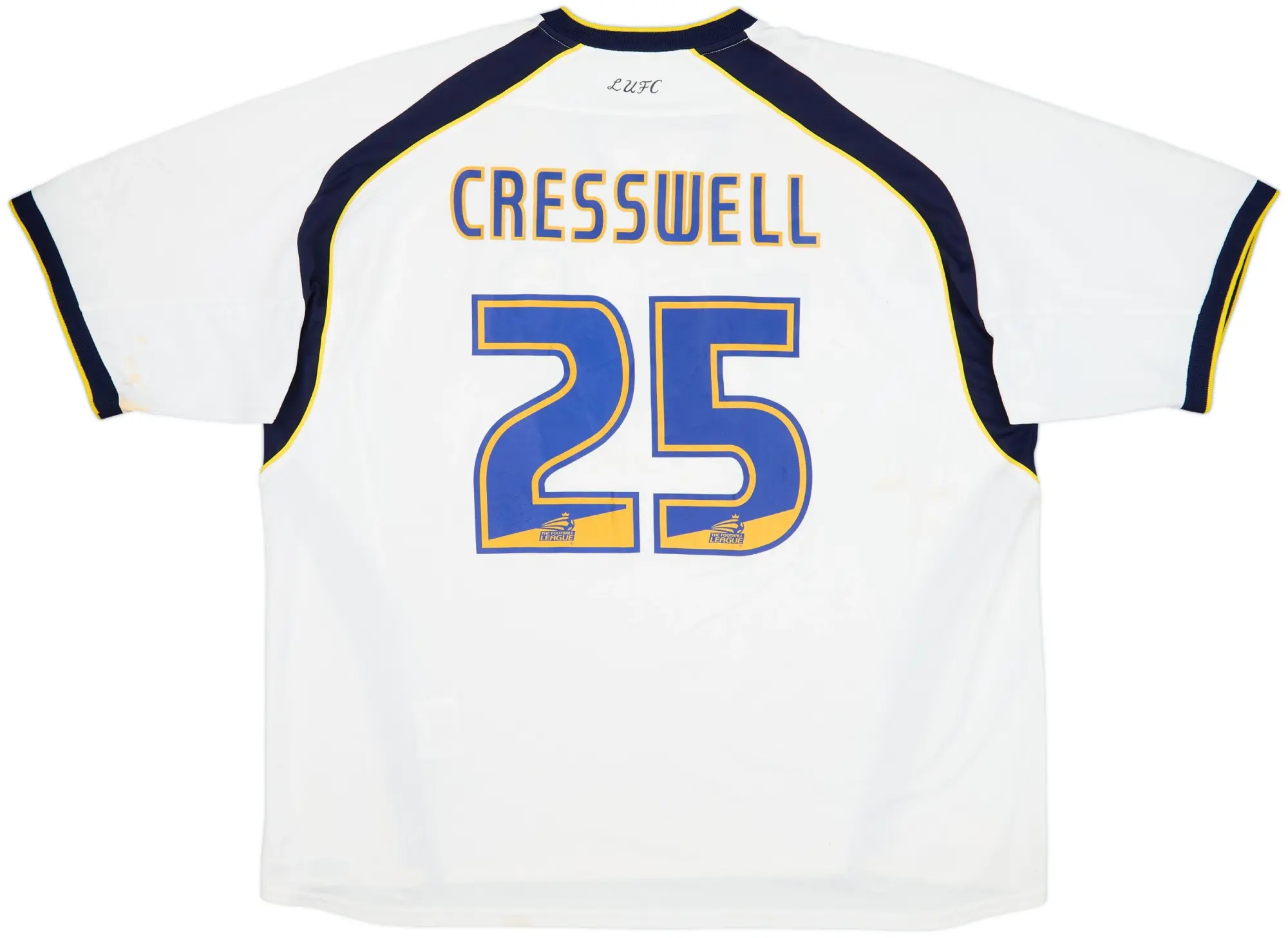 2006-07 Leeds United Home Shirt Cresswell #24 - 6/10 - (3XL)