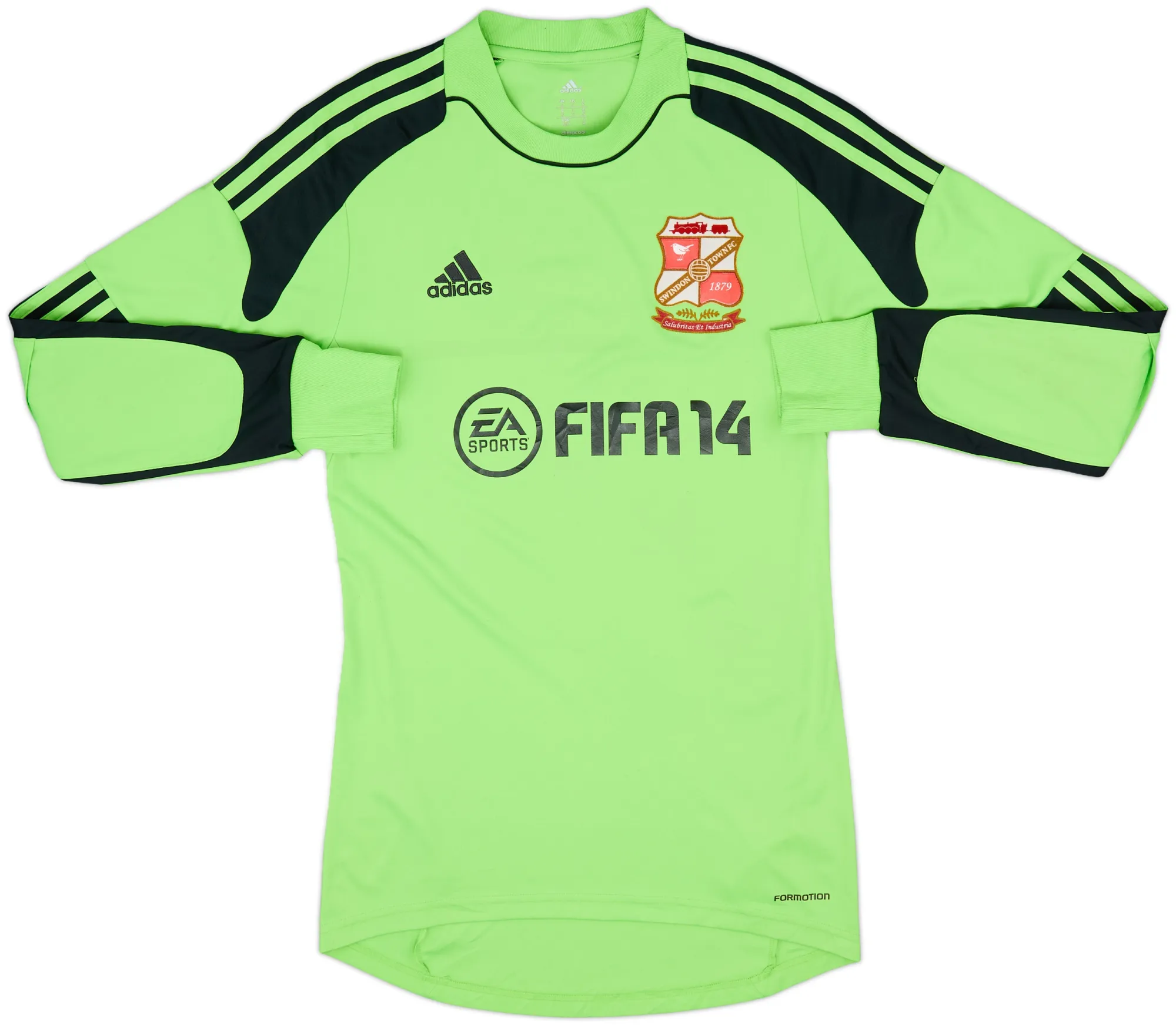 adidas Swindon Town Mens LS Goalkeeper Home Shirt 2013/14