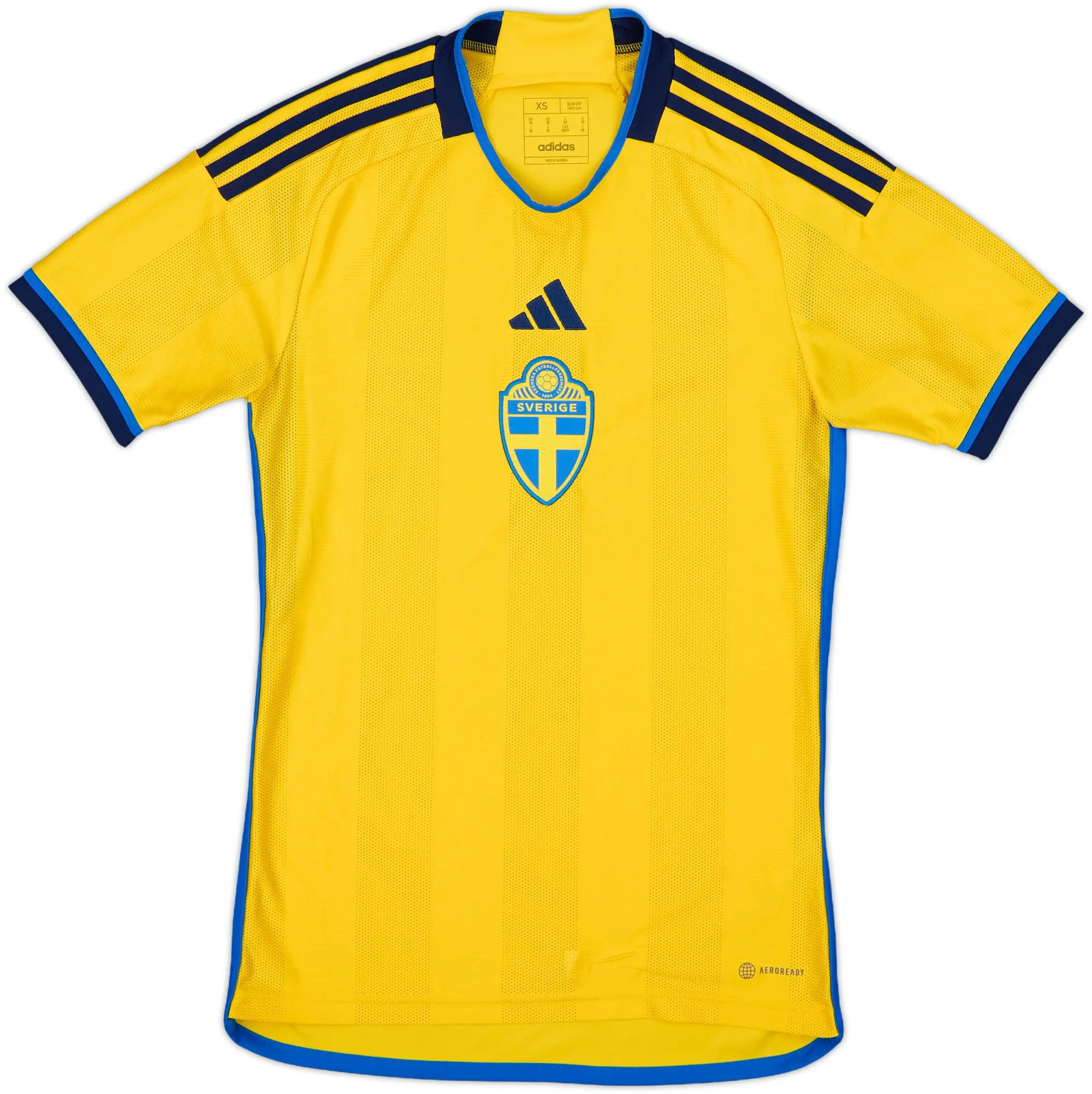 2022-23 Sweden Home Shirt - 10/10 - (XS)