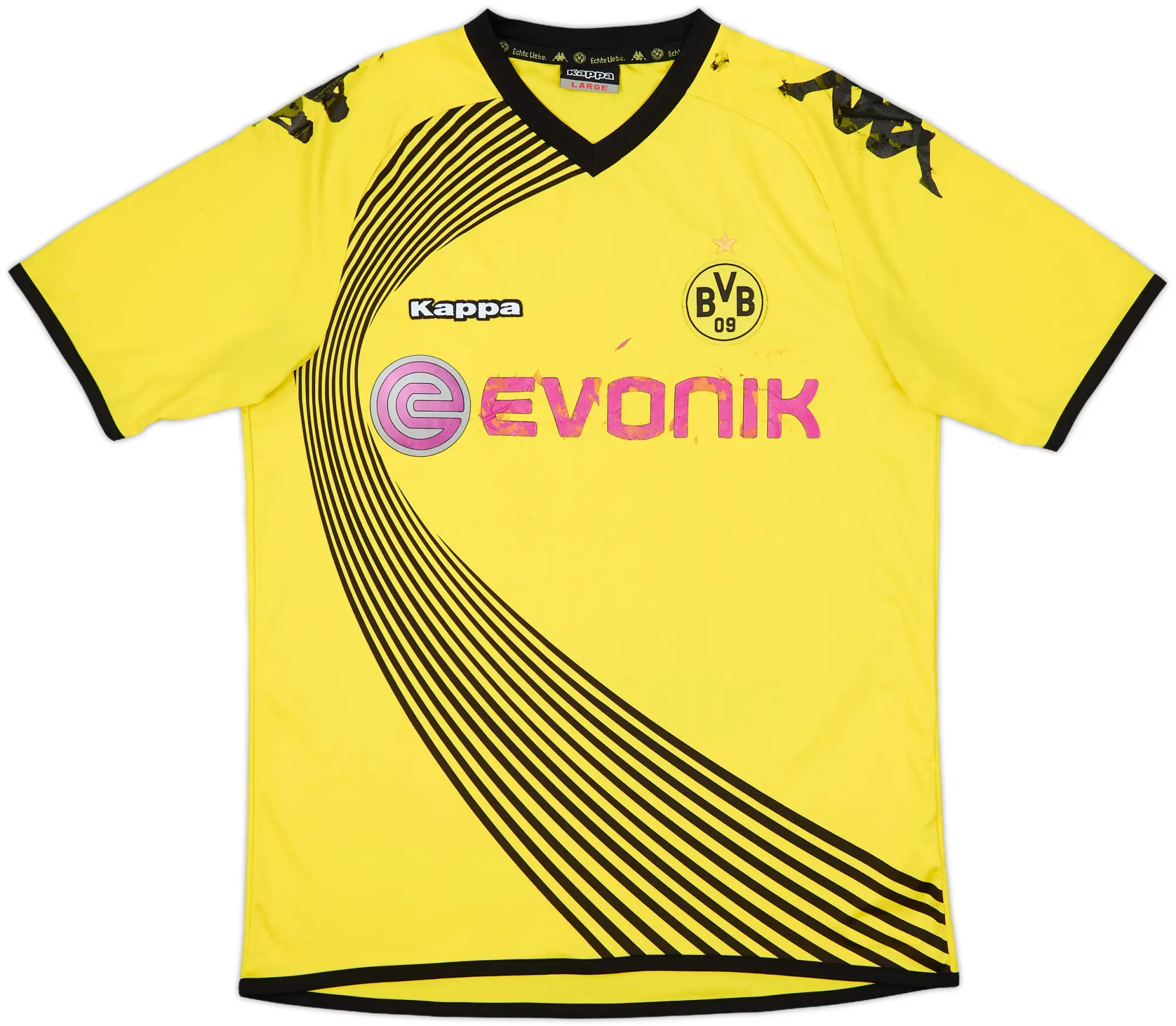 2011-12 Borussia Dortmund European Home Shirt - 5/10 - (L)