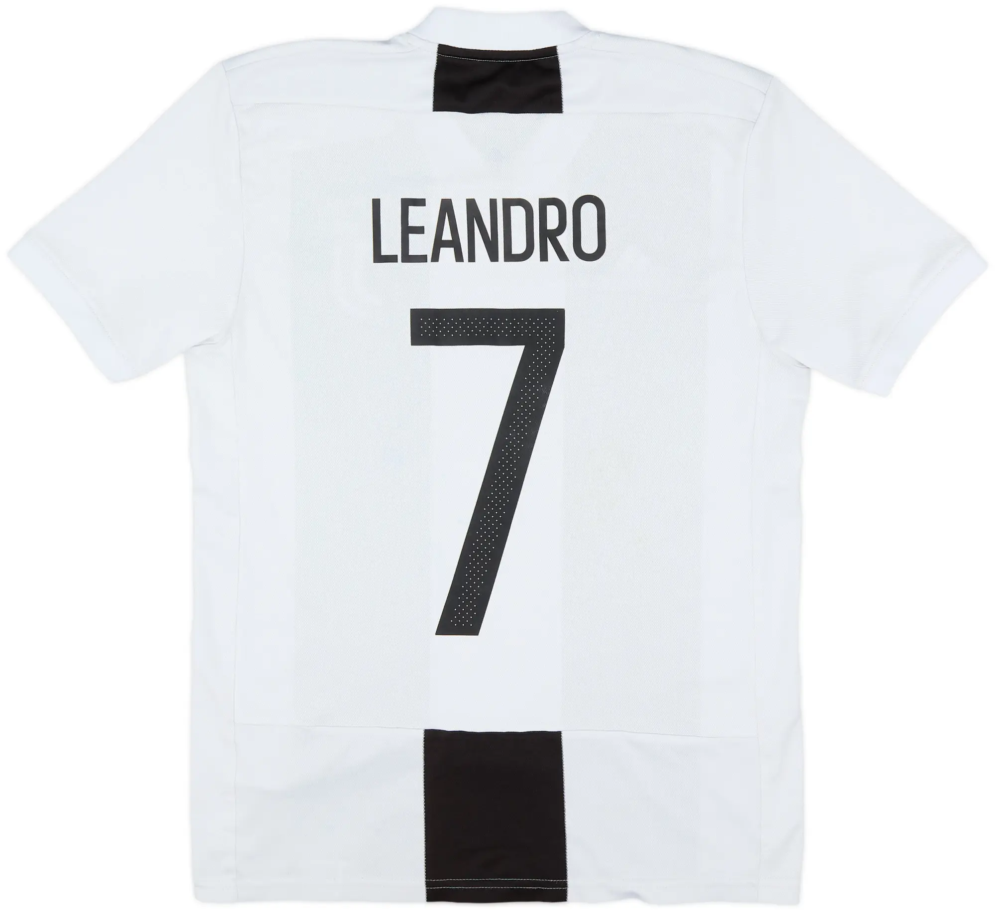 2018-19 Juventus Home Shirt Leandro #7 - 6/10 - (S)
