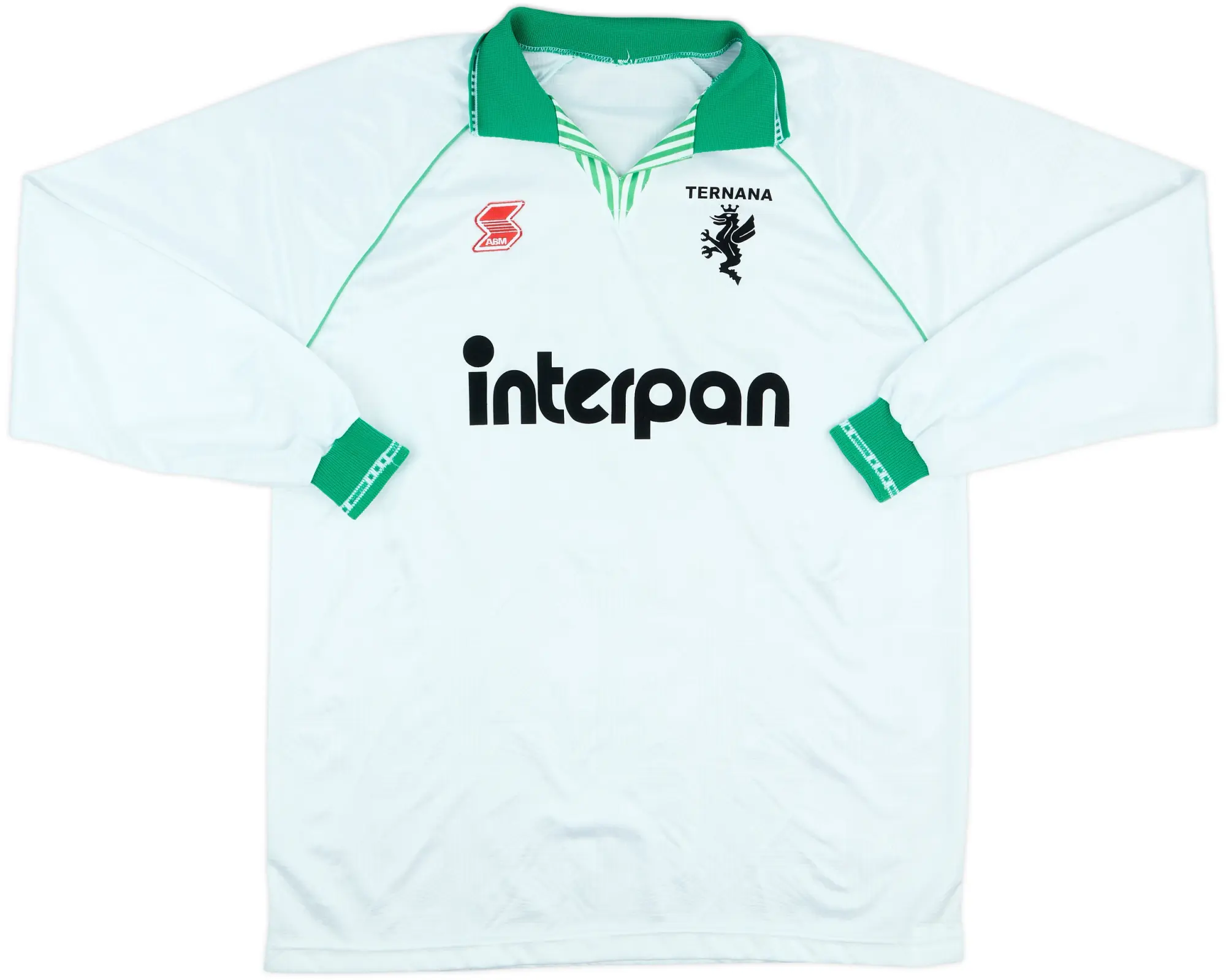 1990-91 Ternana Match Issue Away L/S Shirt #8