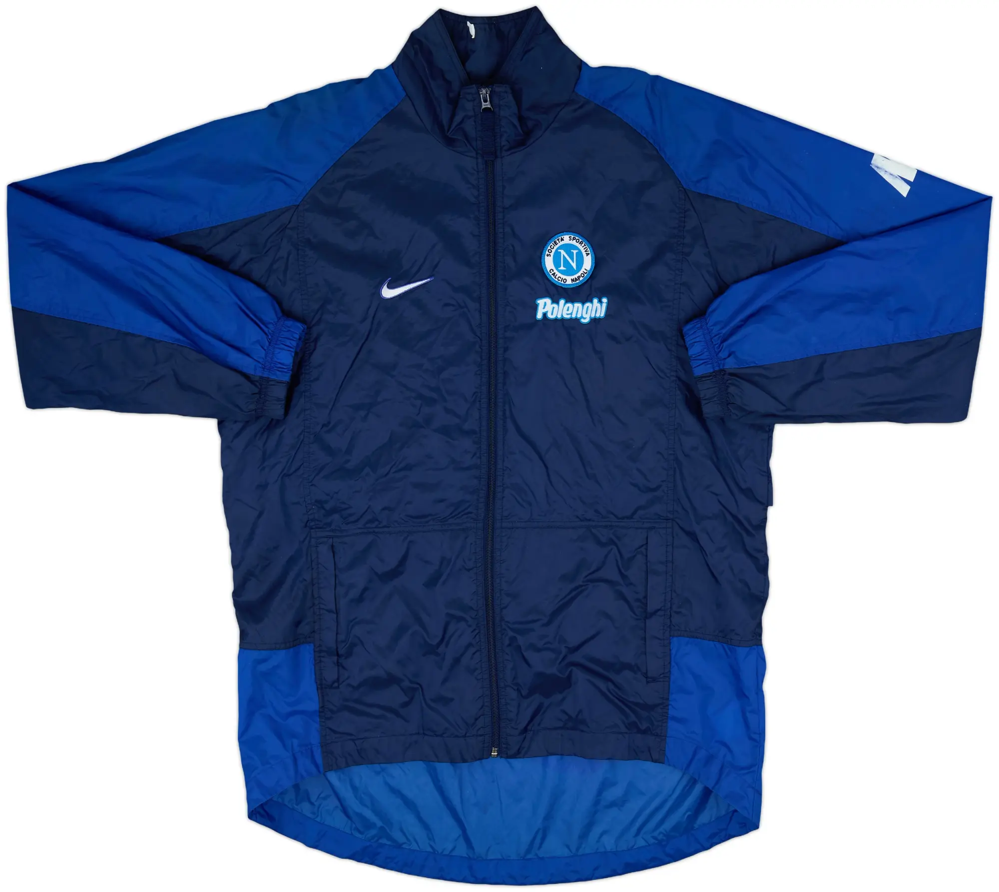 1997-98 Napoli Nike Rain Jacket - 6/10 - (L)