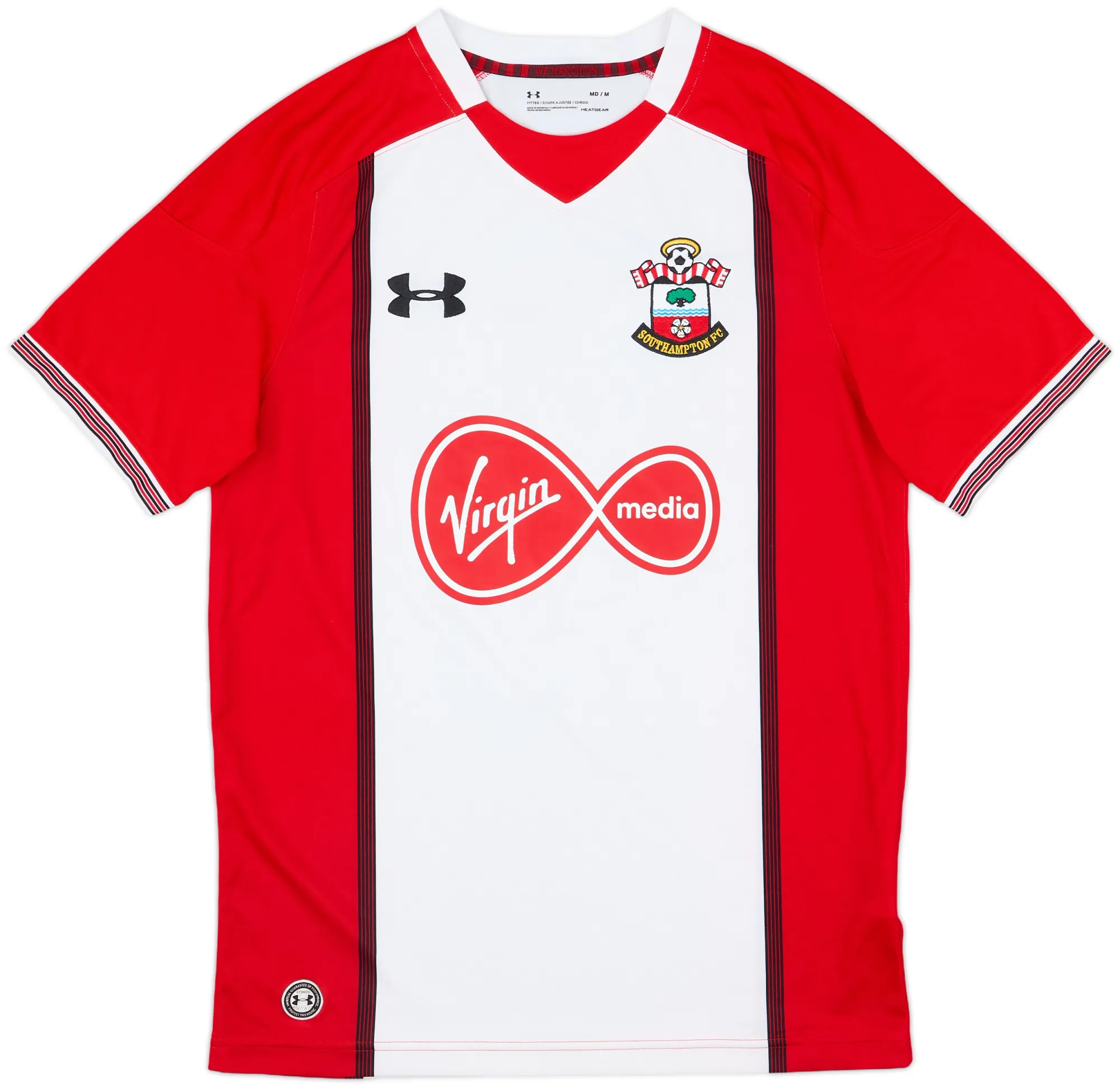 Under Armour Southampton Mens SS Home Shirt 2017/18