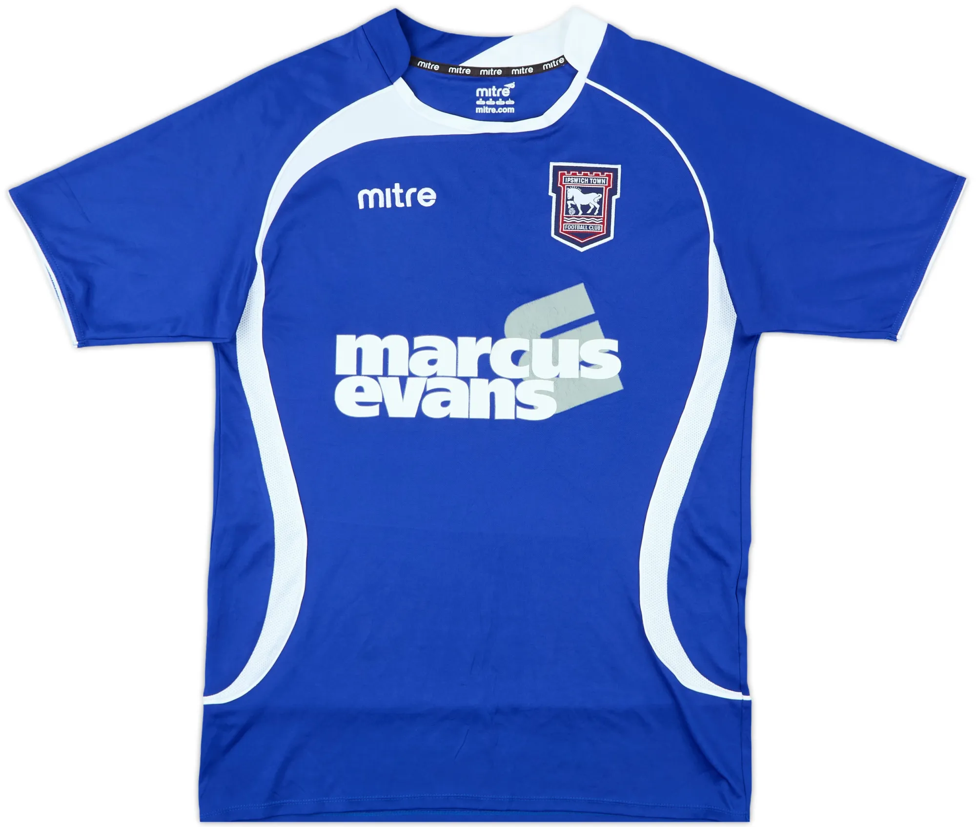 Home Ipswich Town Mens SS Home Shirt 2010/11