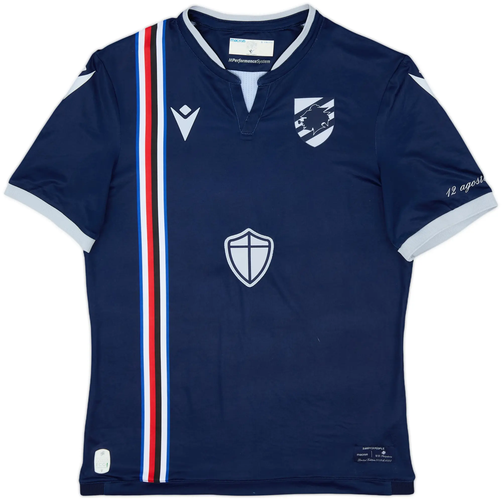 2021-22 Sampdoria Fourth Shirt - 8/10 - (S)