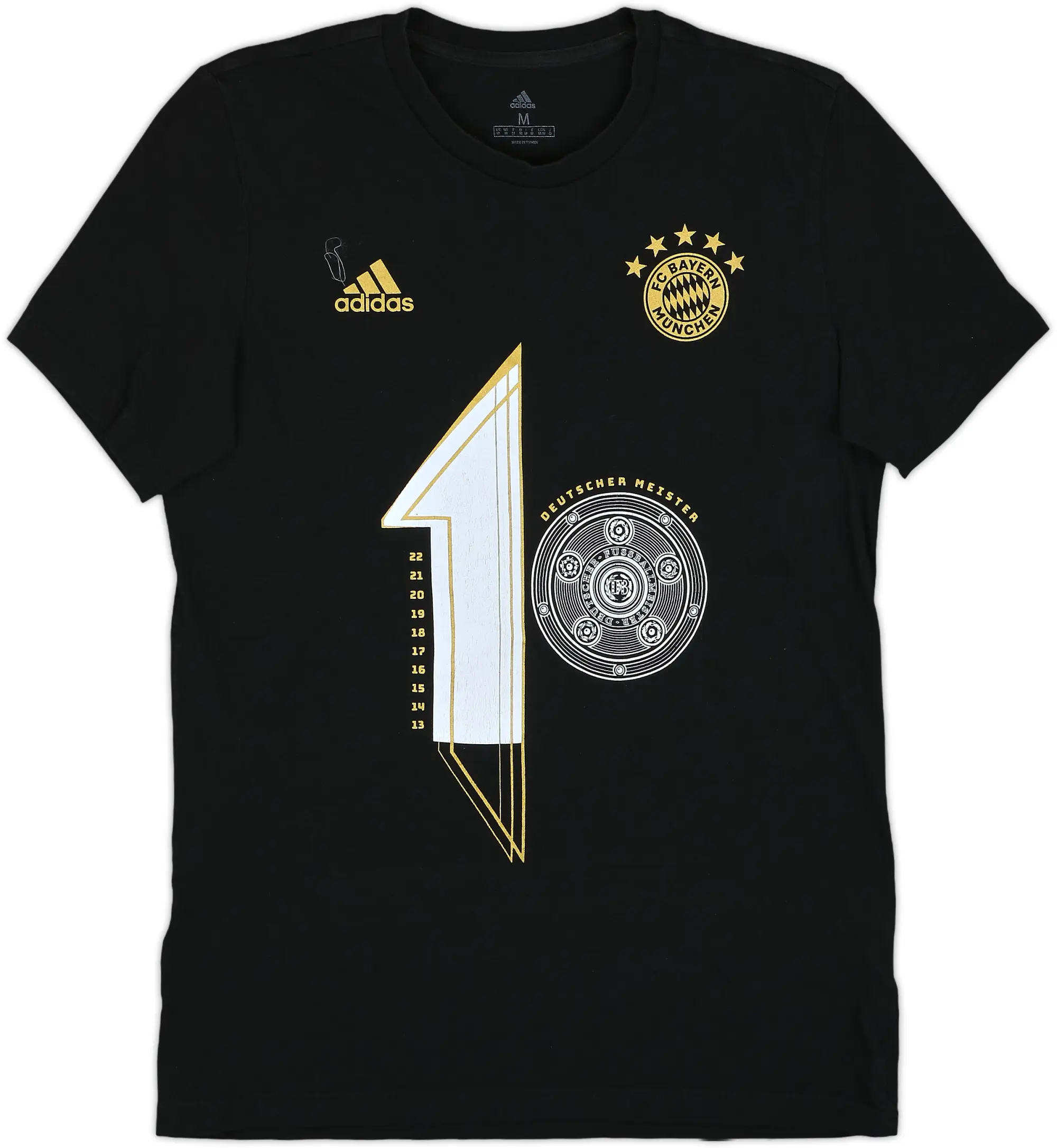 2021-22 Bayern Munich adidas Cotton Tee - 7/10 - (M)