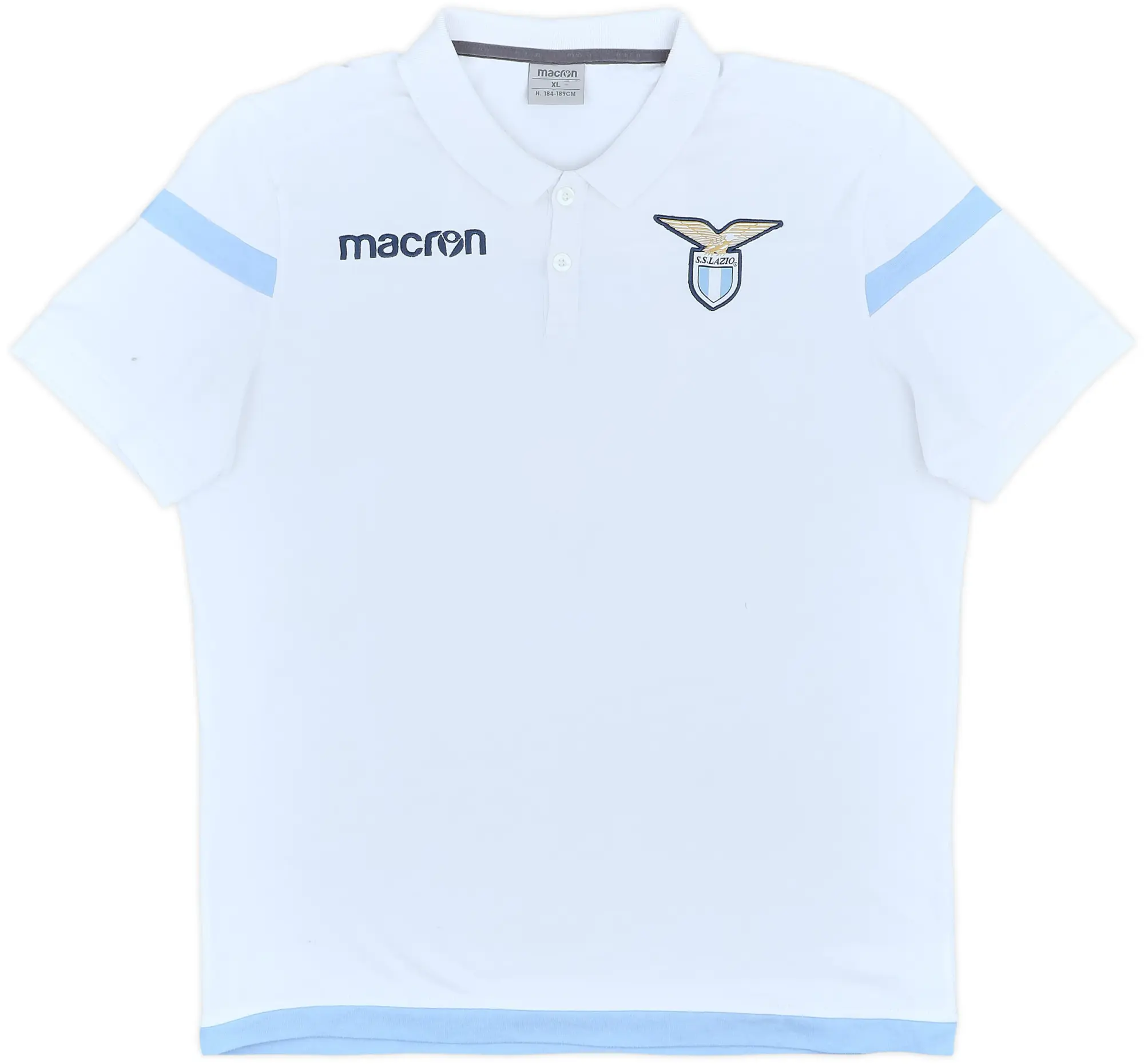 2018-19 Lazio Macron Polo Shirt - 7/10 - (XL)