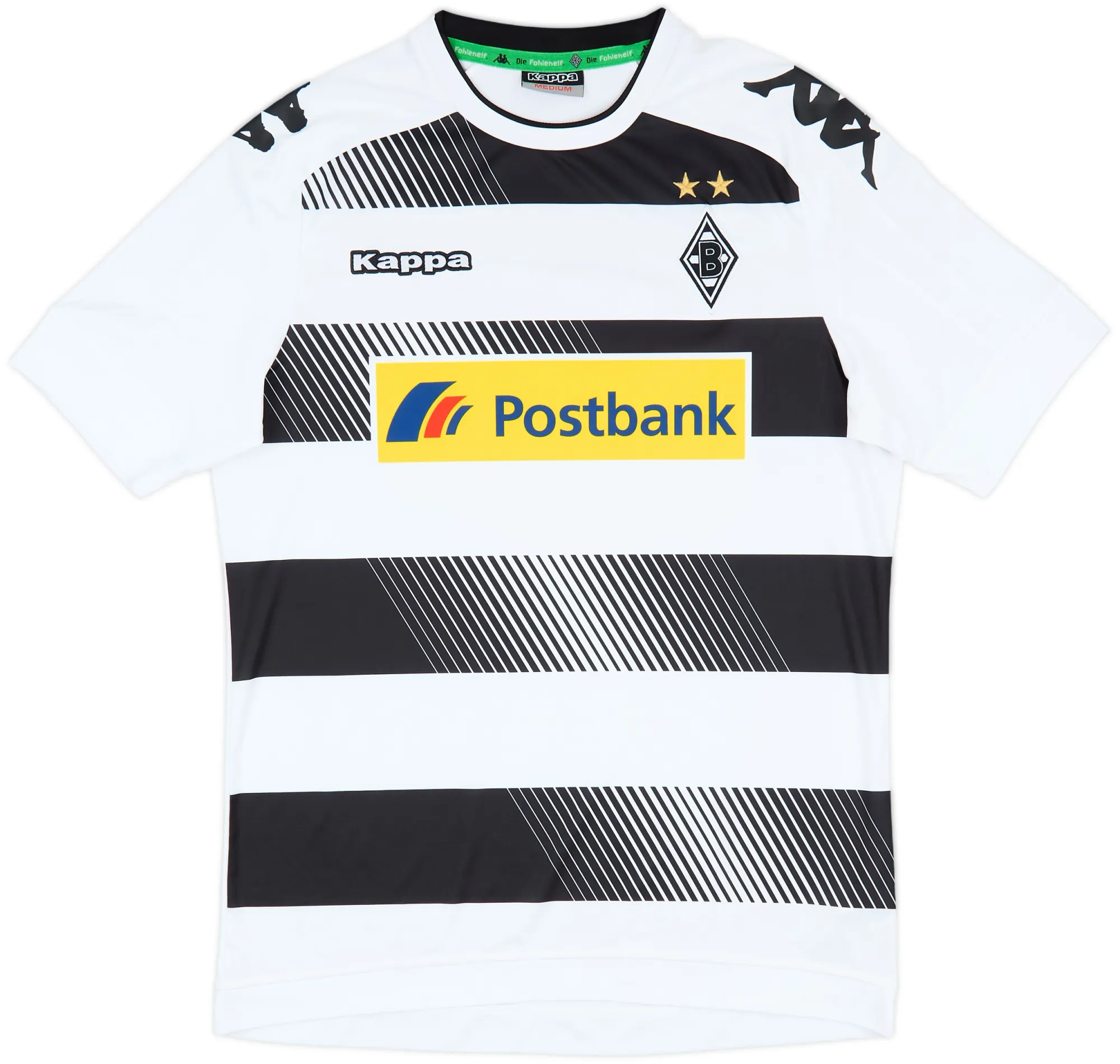 Kappa Borussia Monchengladbach Mens SS Home Shirt 2016/17