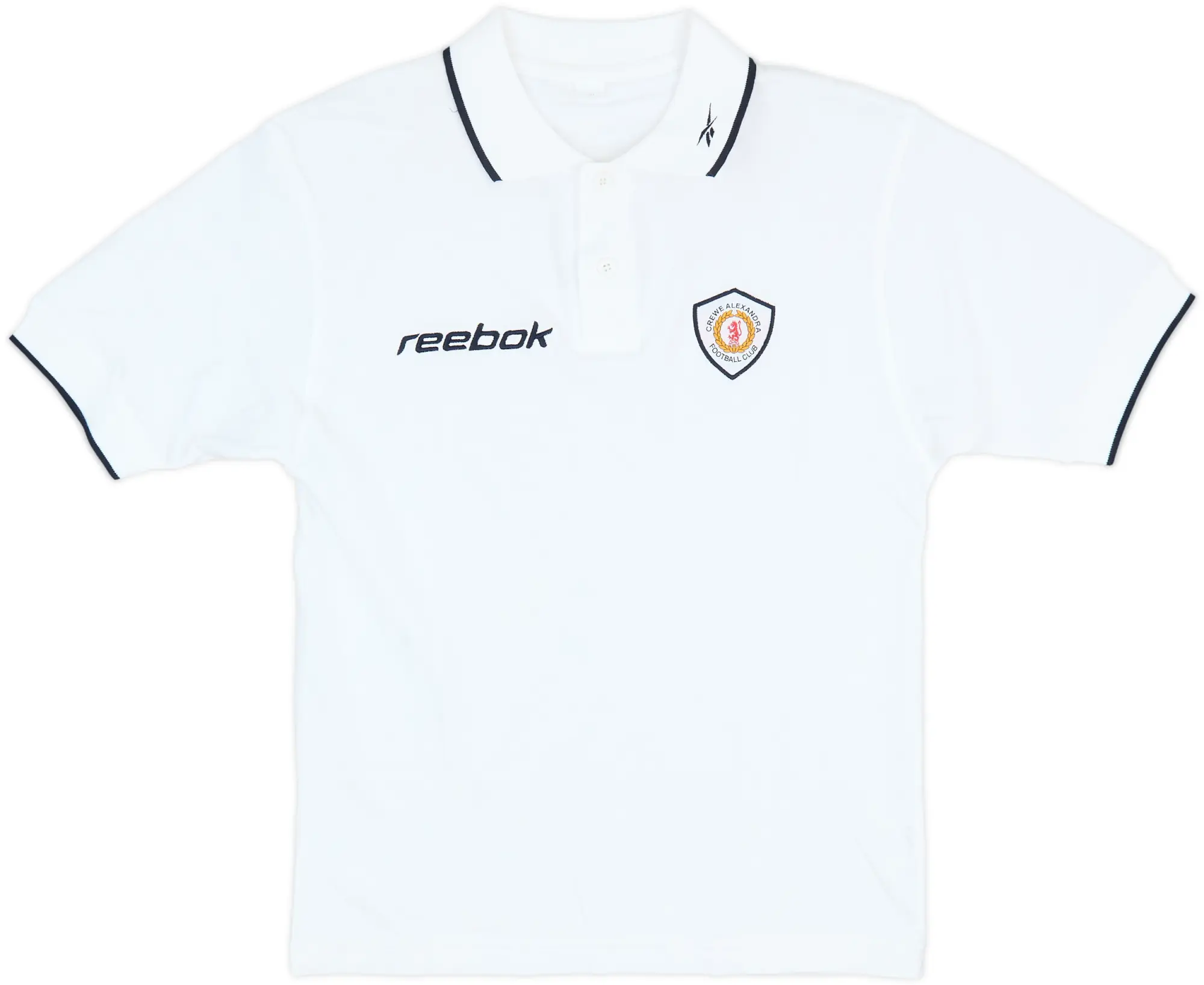 2002-03 Crewe Alexandra Reebok Polo Shirt - 9/10 - (XL.Boys)