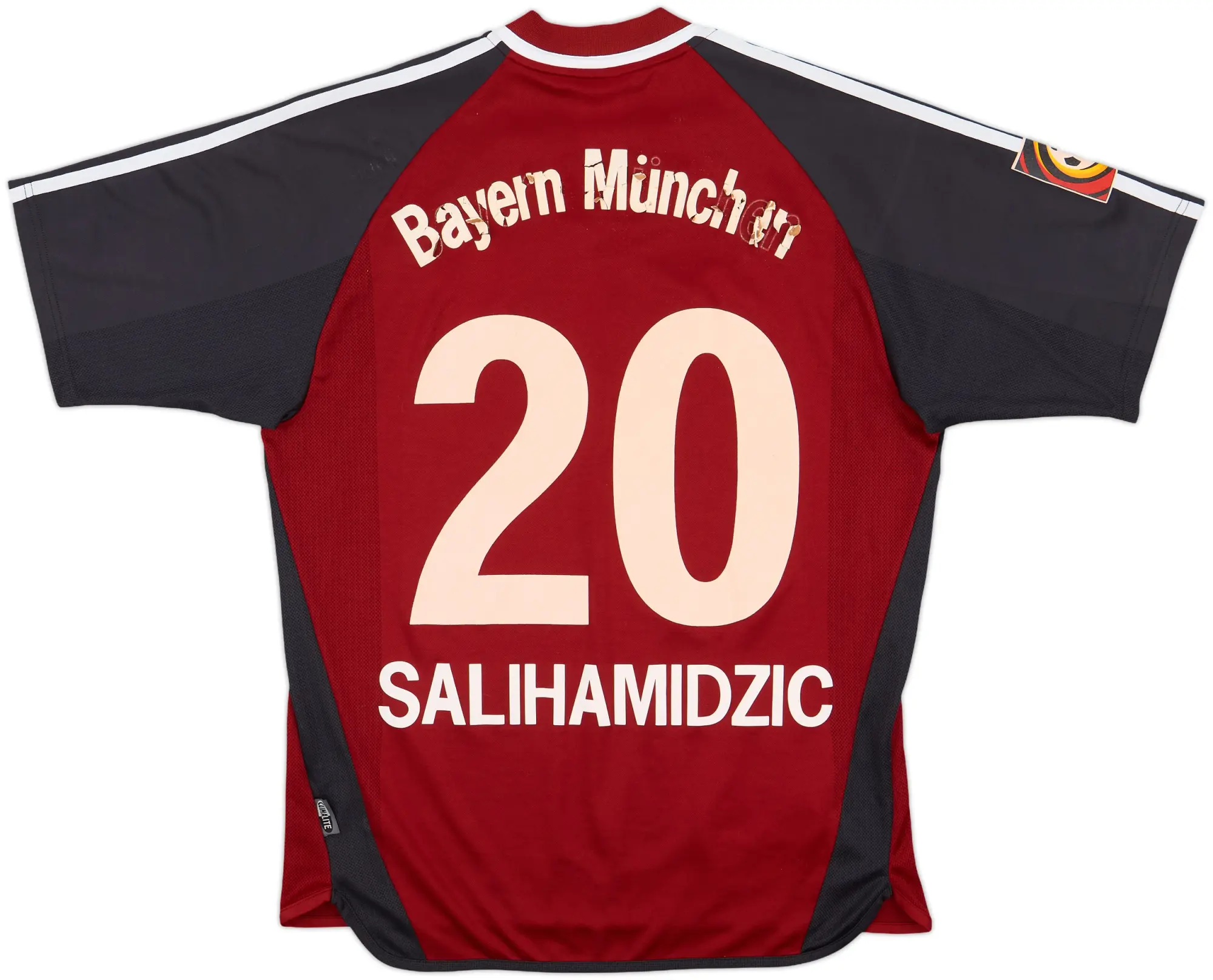 adidas Bayern Munich Mens SS Home Shirt 2002/03