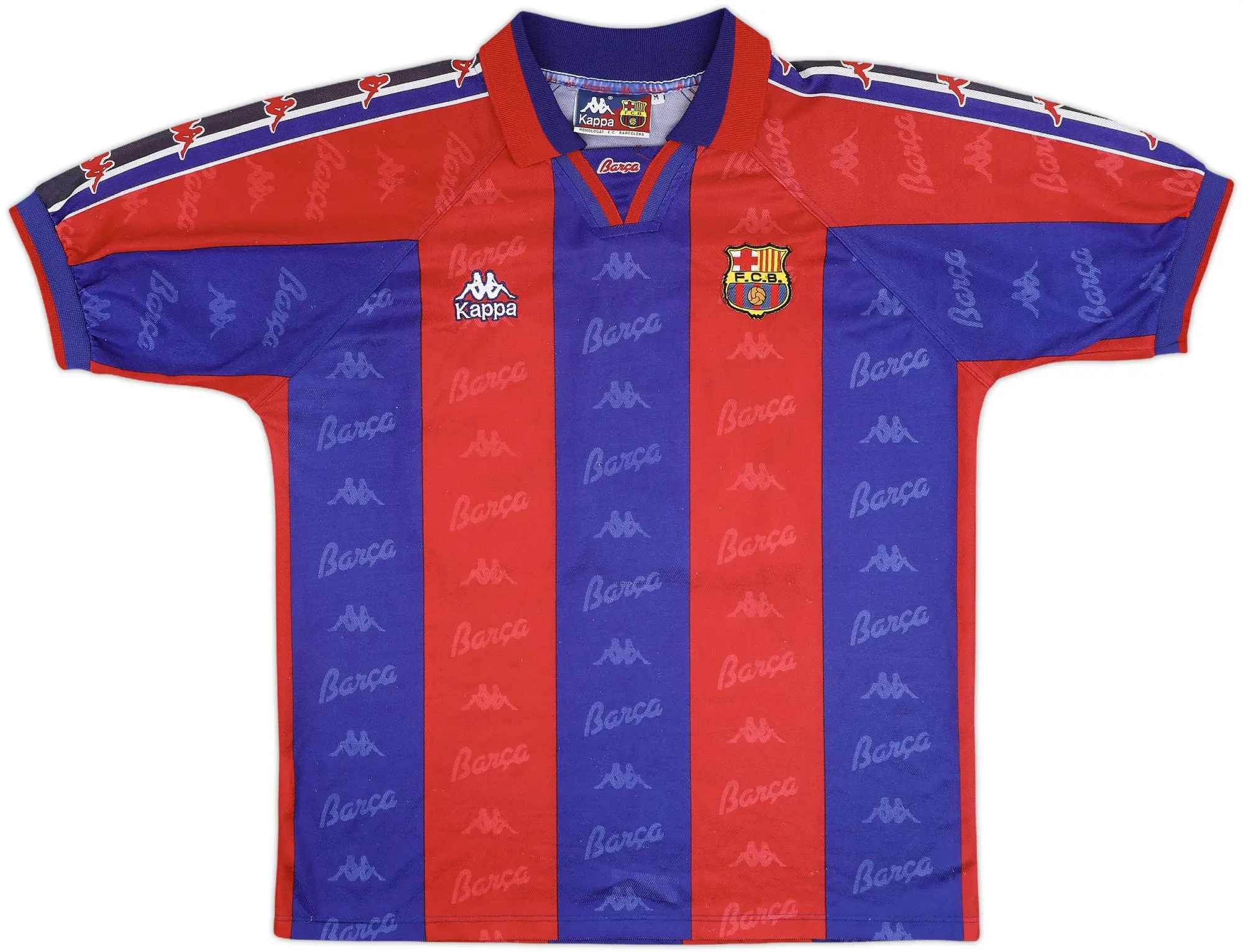 1995-97 Barcelona Home Shirt #23 - 5/10 - (XL)