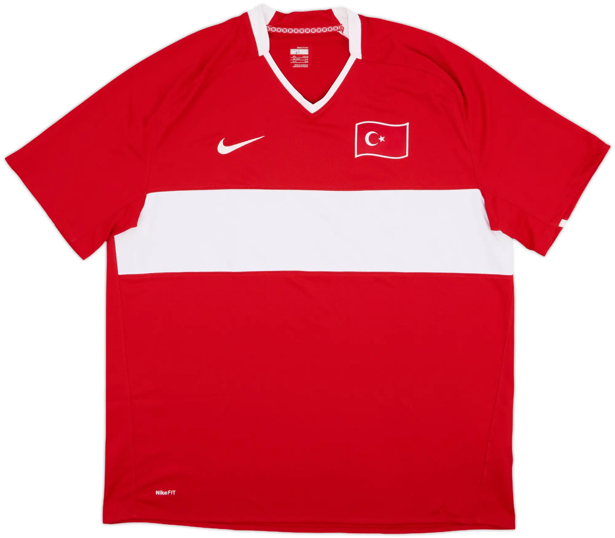 2008-10 Turkey Home Shirt - 9/10 - (XXL)