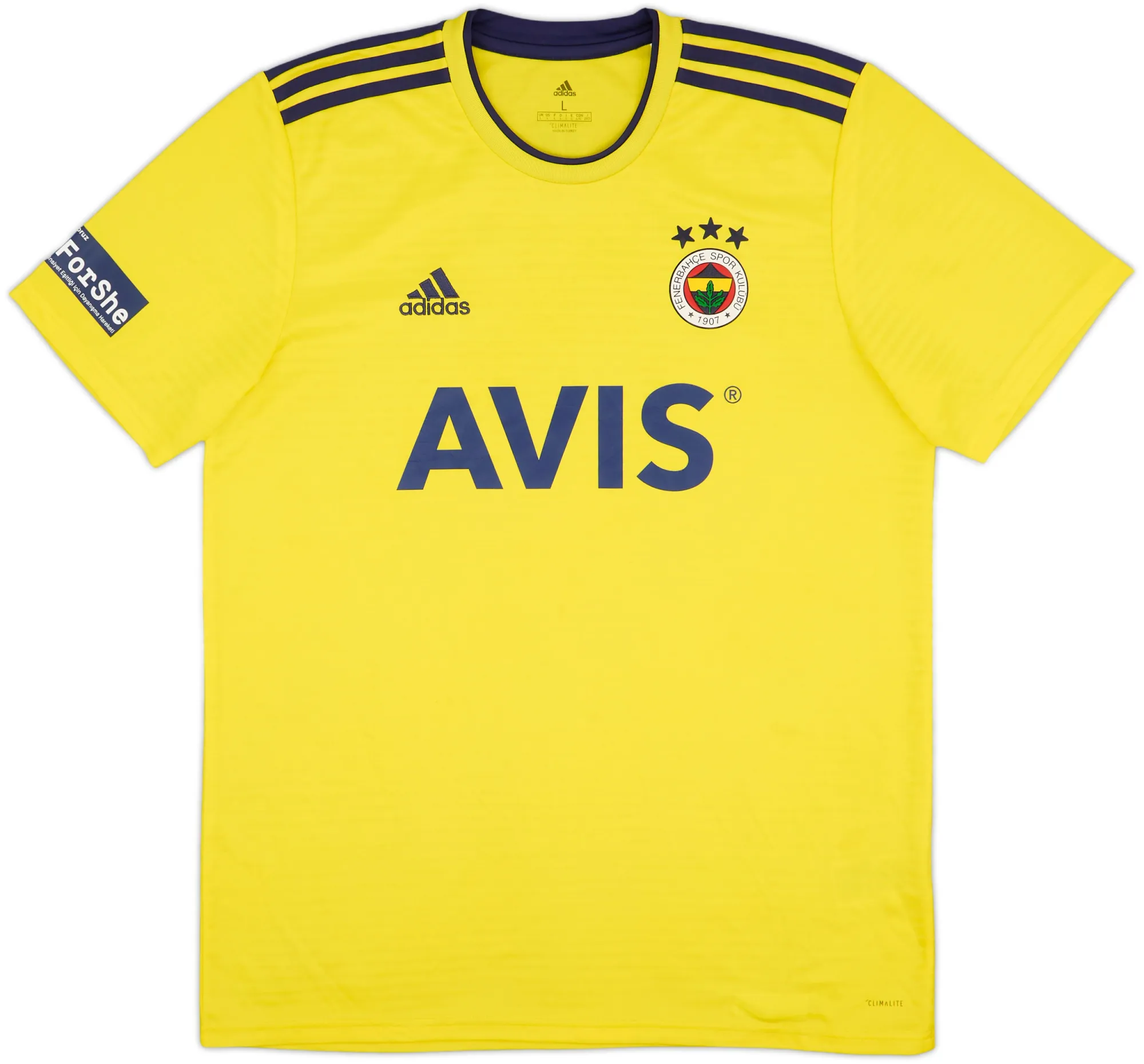 adidas Fenerbahce Mens SS Away Shirt 2019/20