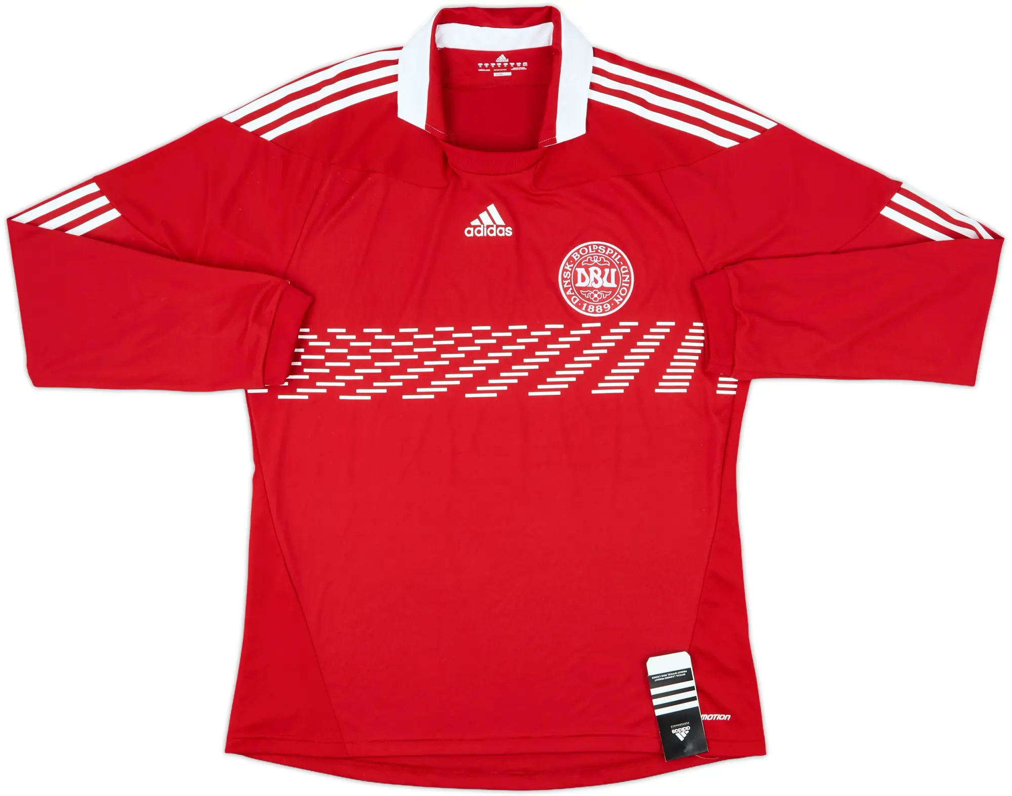2010-11 Denmark Player Issue Home L/S Shirt (XL)