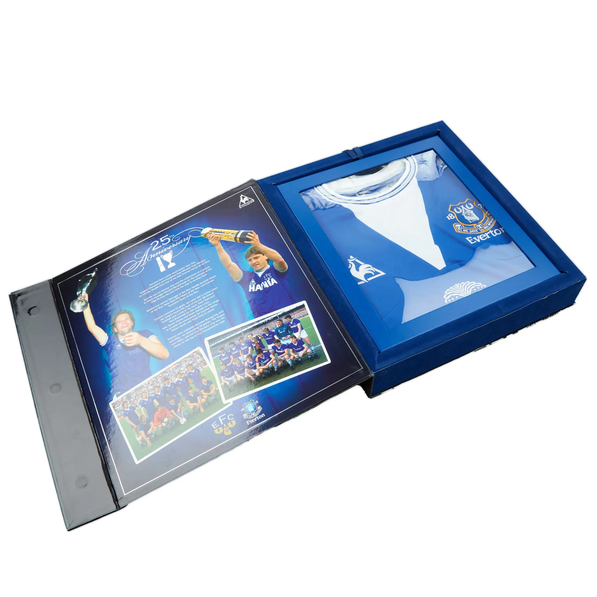 LeCoqSportif Everton Mens SS Home Shirt 2009/10